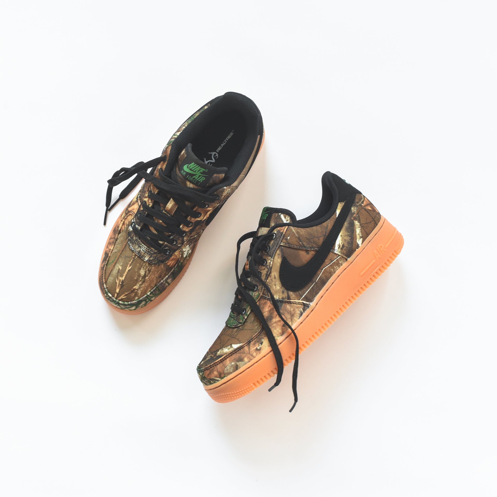 Nike x REALTREE Air Force 1 '07 Lv8 3 - Brown Tree Camo