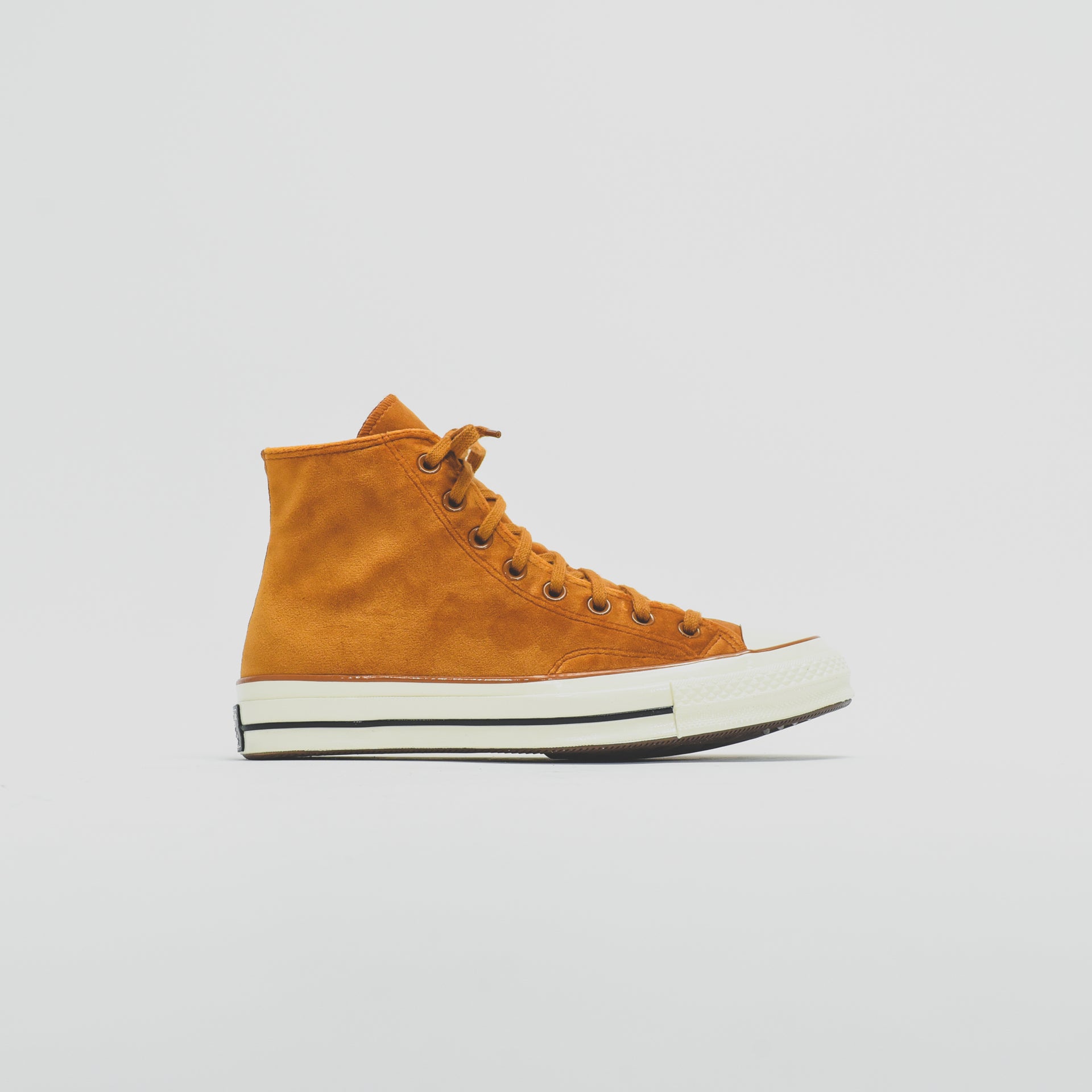 Converse Chuck 70 Velvet High - Burnt Sienna / Egret