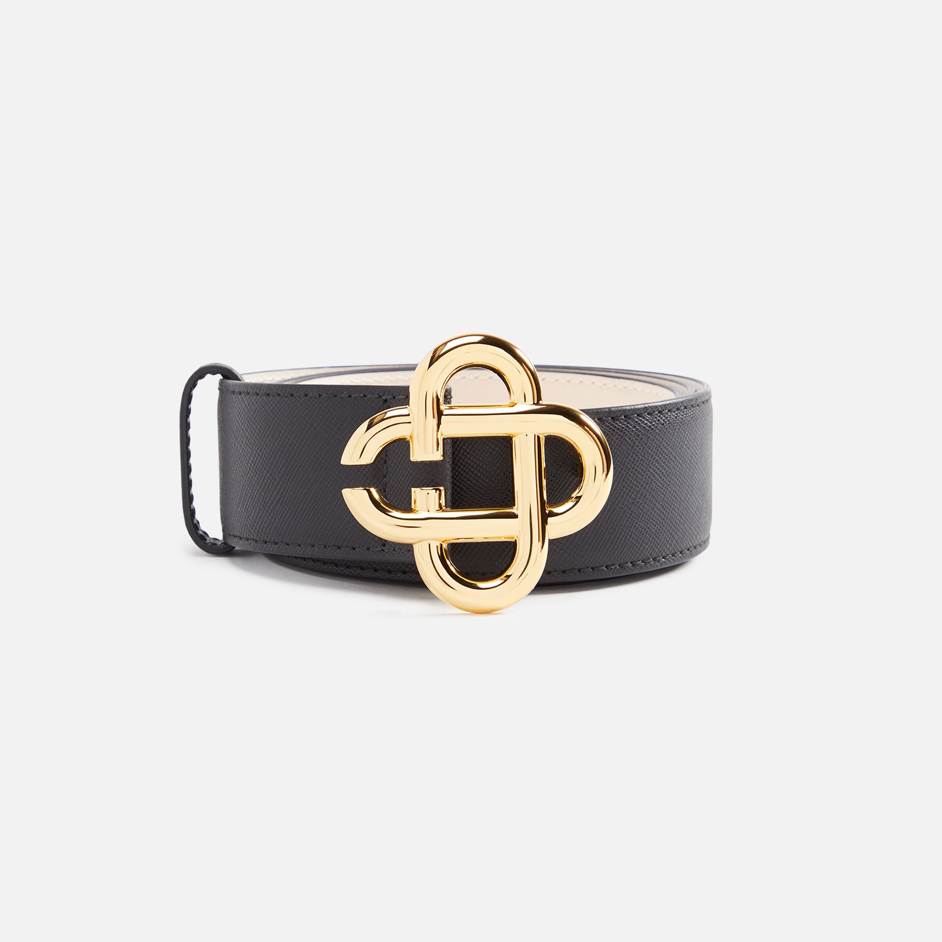Casablanca Mens CC Buckle Belt - Black