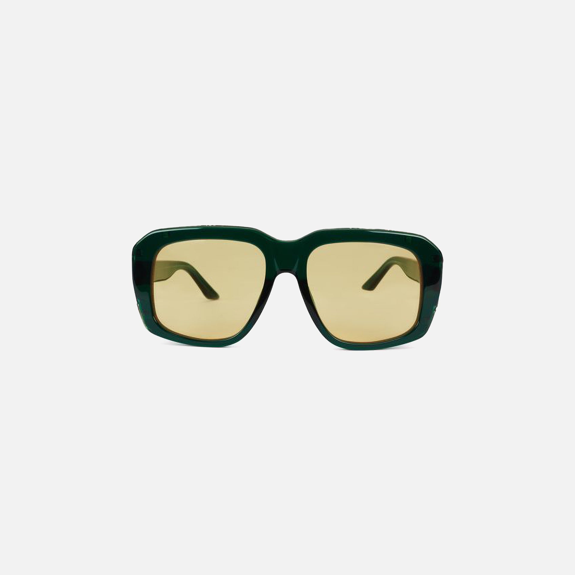 Casablanca Oversized Square Sunglasses - Green