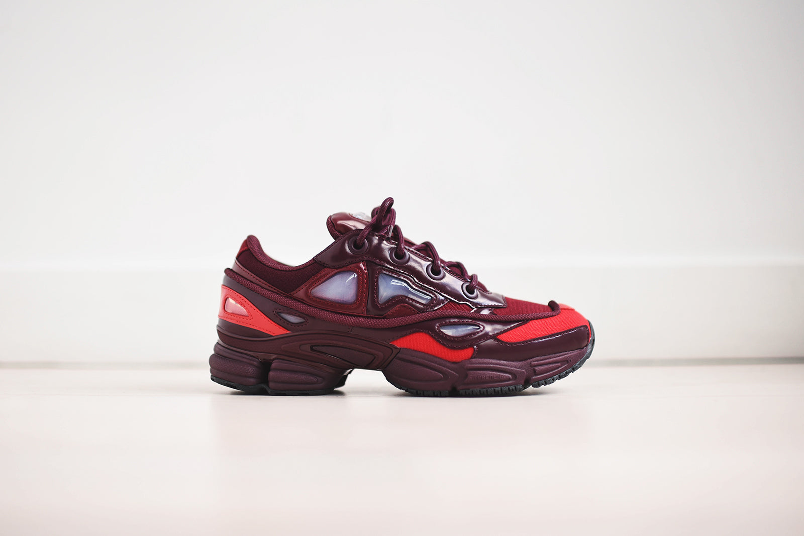 Raf Simons Burgundy Adidas X Raf Simons Ozweego III Burgundy Where