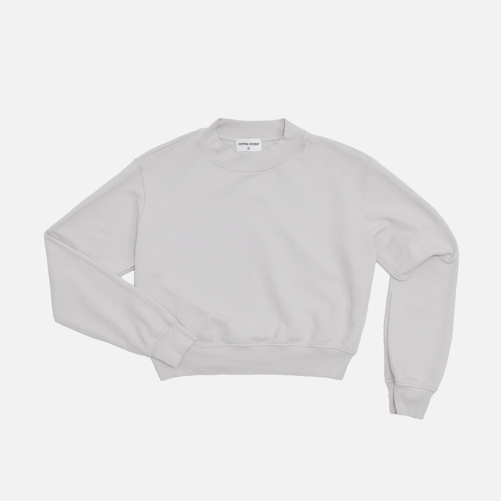 Cotton Citizen Milan Crewneck - White Stone