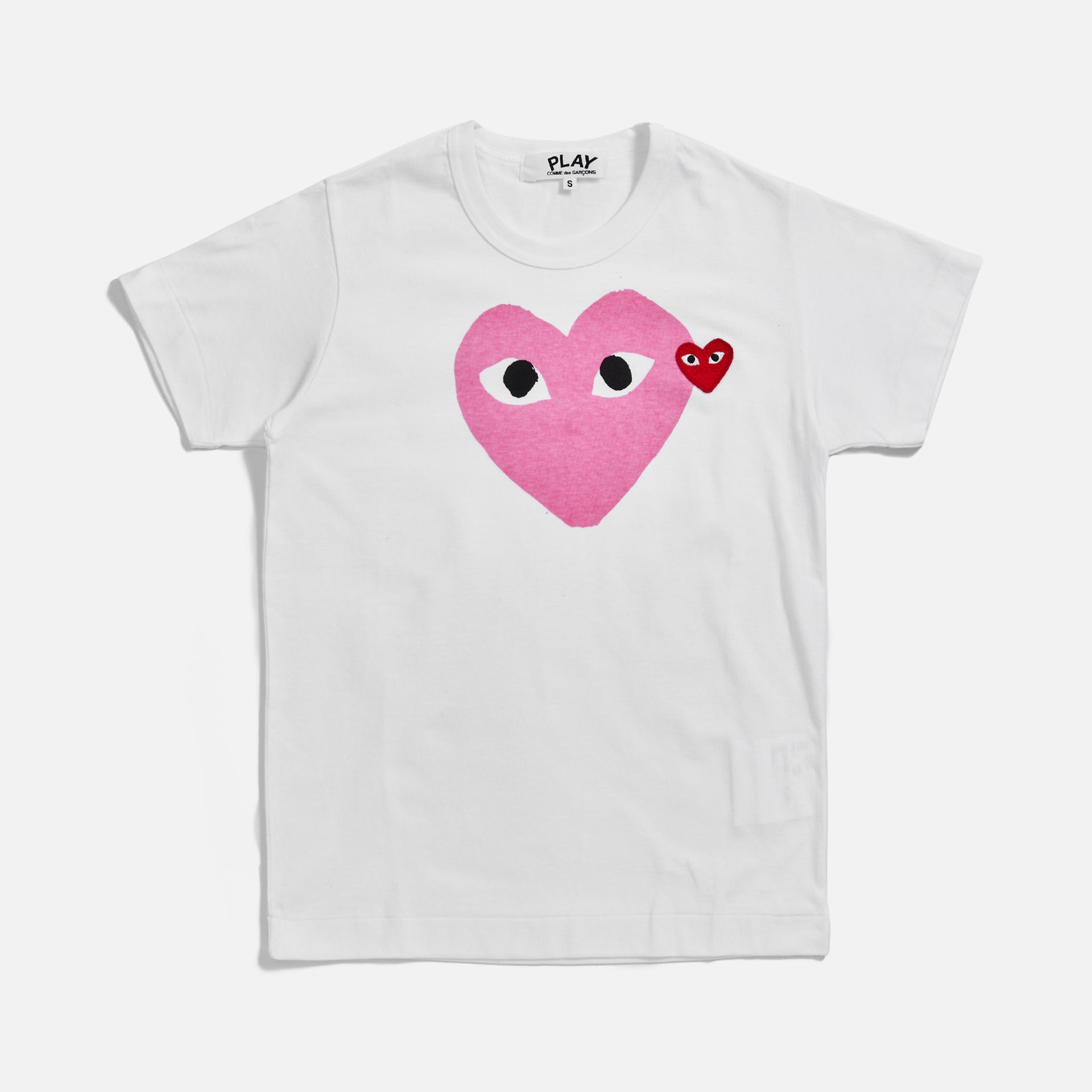 Comme des Garçons WMNS Play Tee - Pink