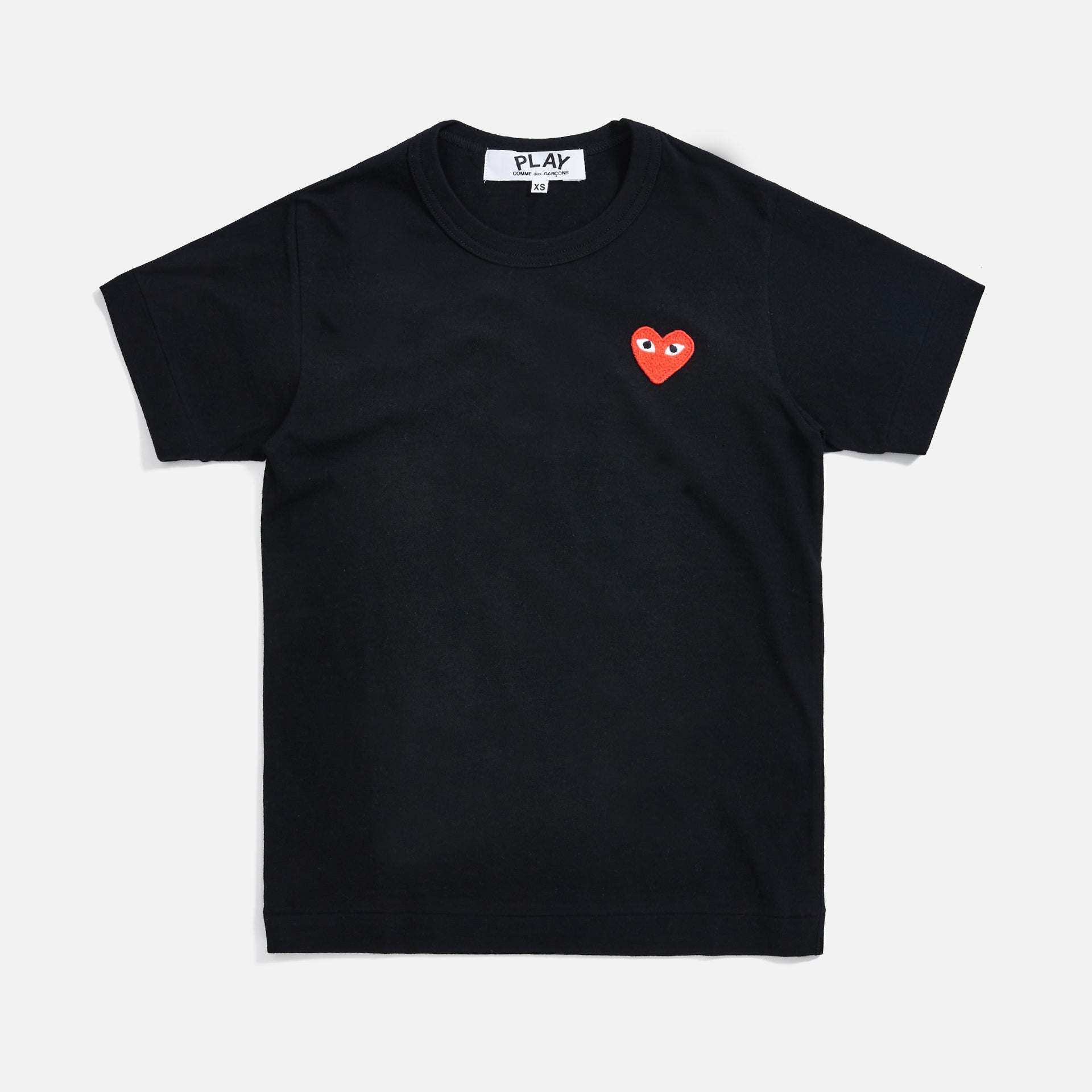 Comme des Garçons WMNS Play Tee - Black