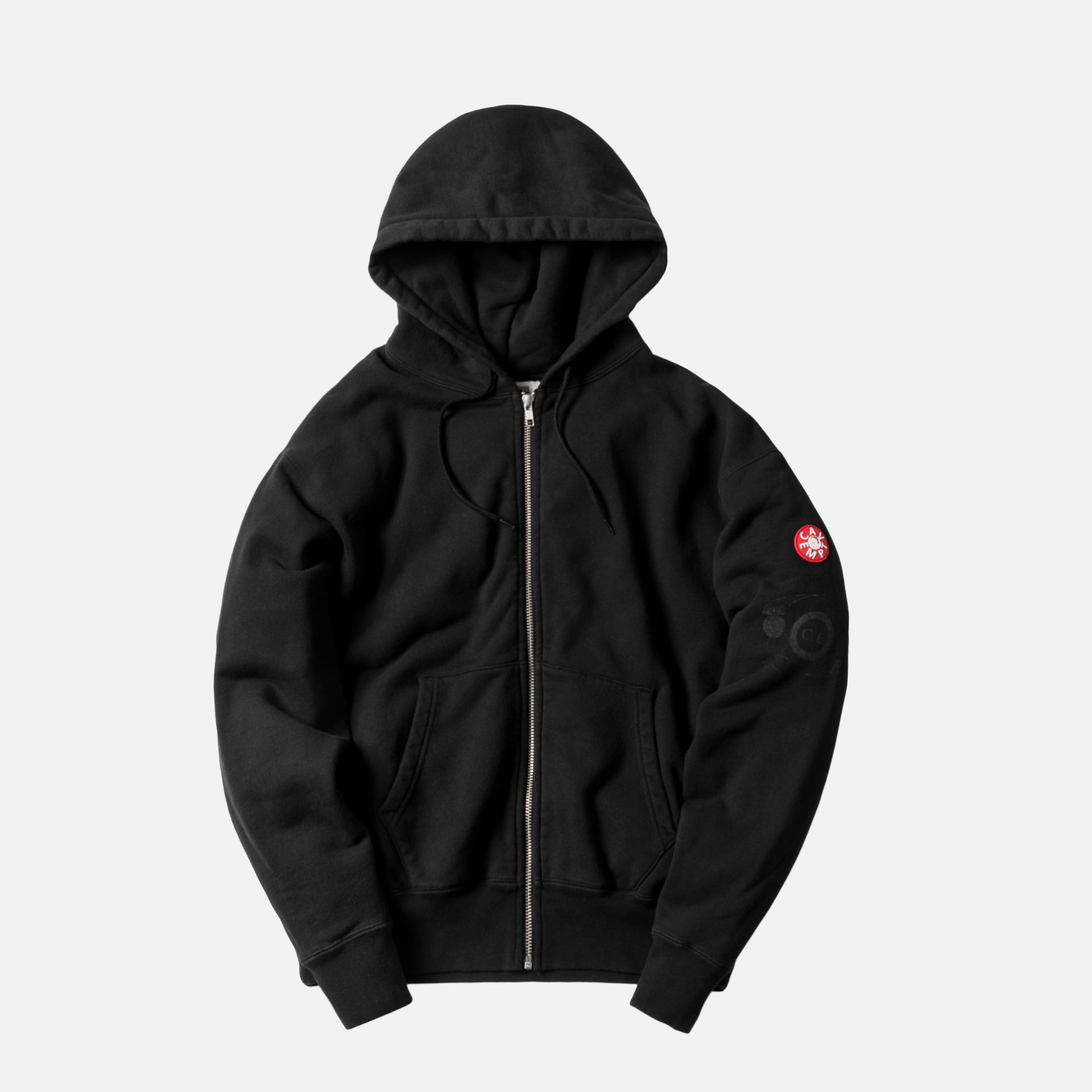 Cav Empt Critical Heavy Zip Hoodie - Black