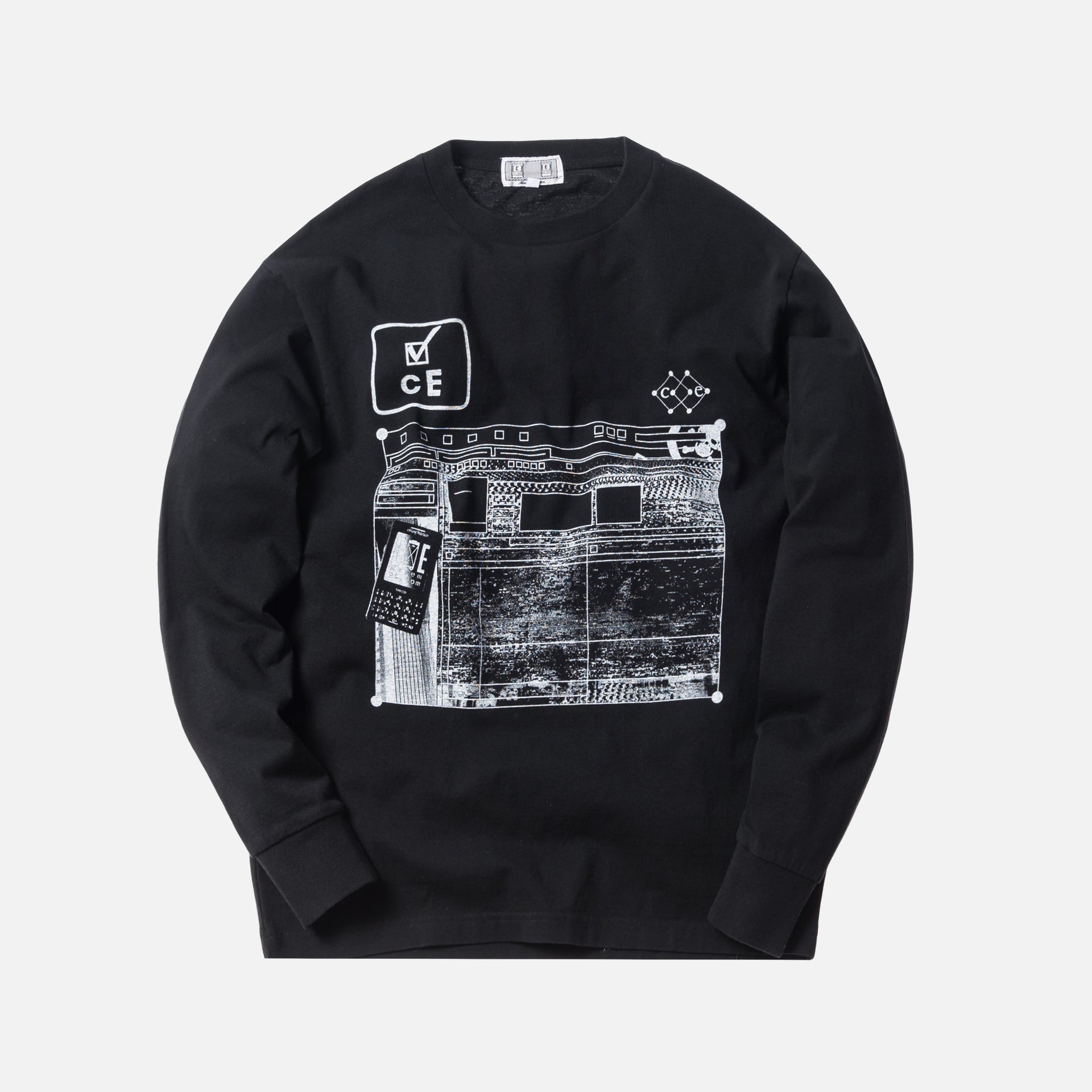 Cav Empt Card 5 L/S Tee - Black