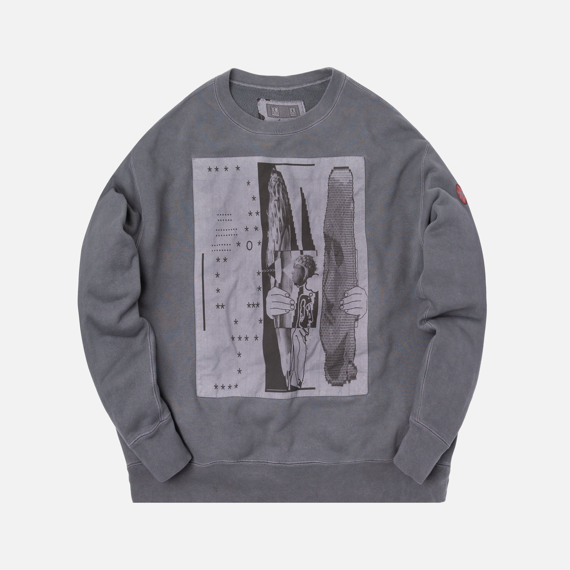 Cav Empt MD tetAtet Crewneck - Grey