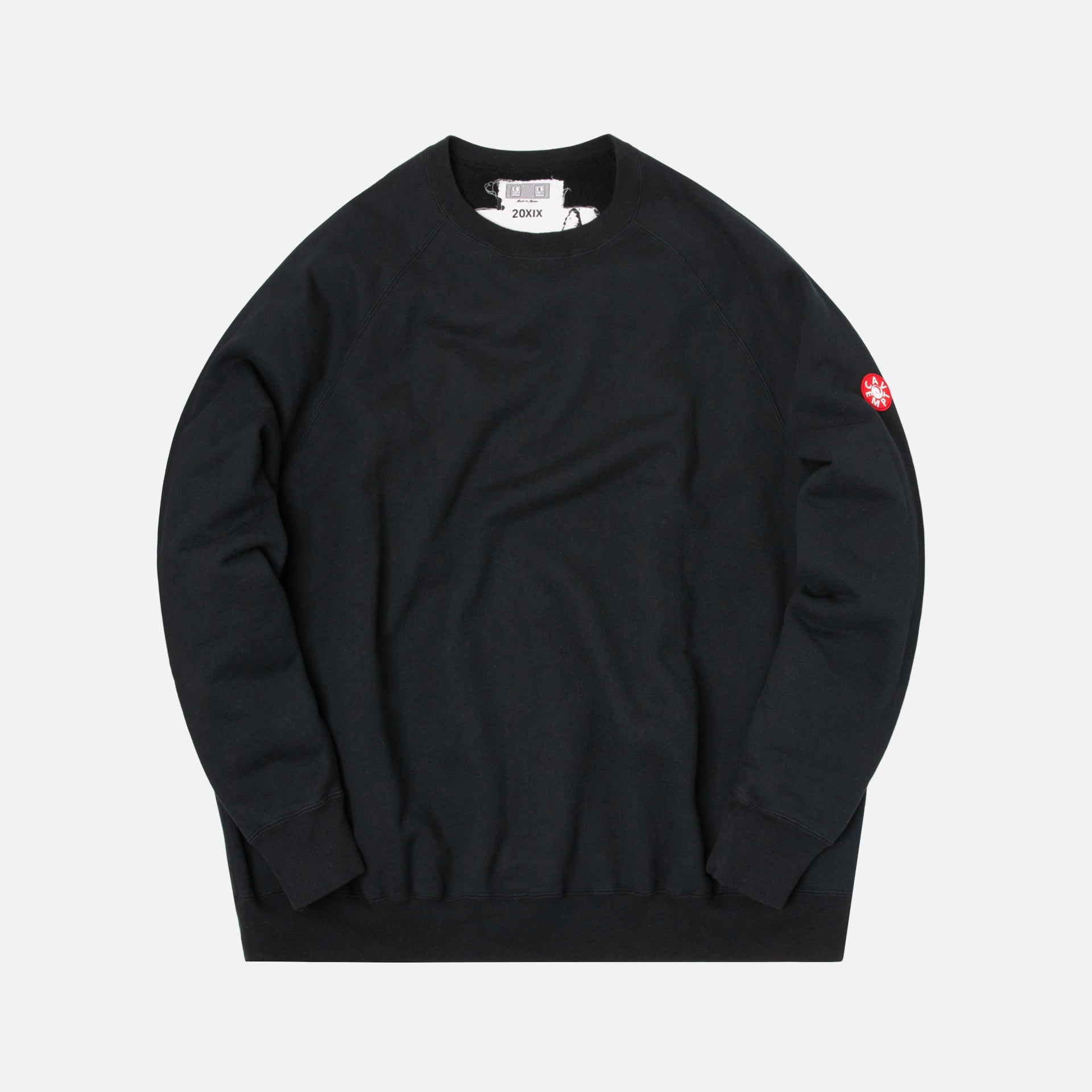 Cav Empt Idee Fixe Big Crewneck - Black