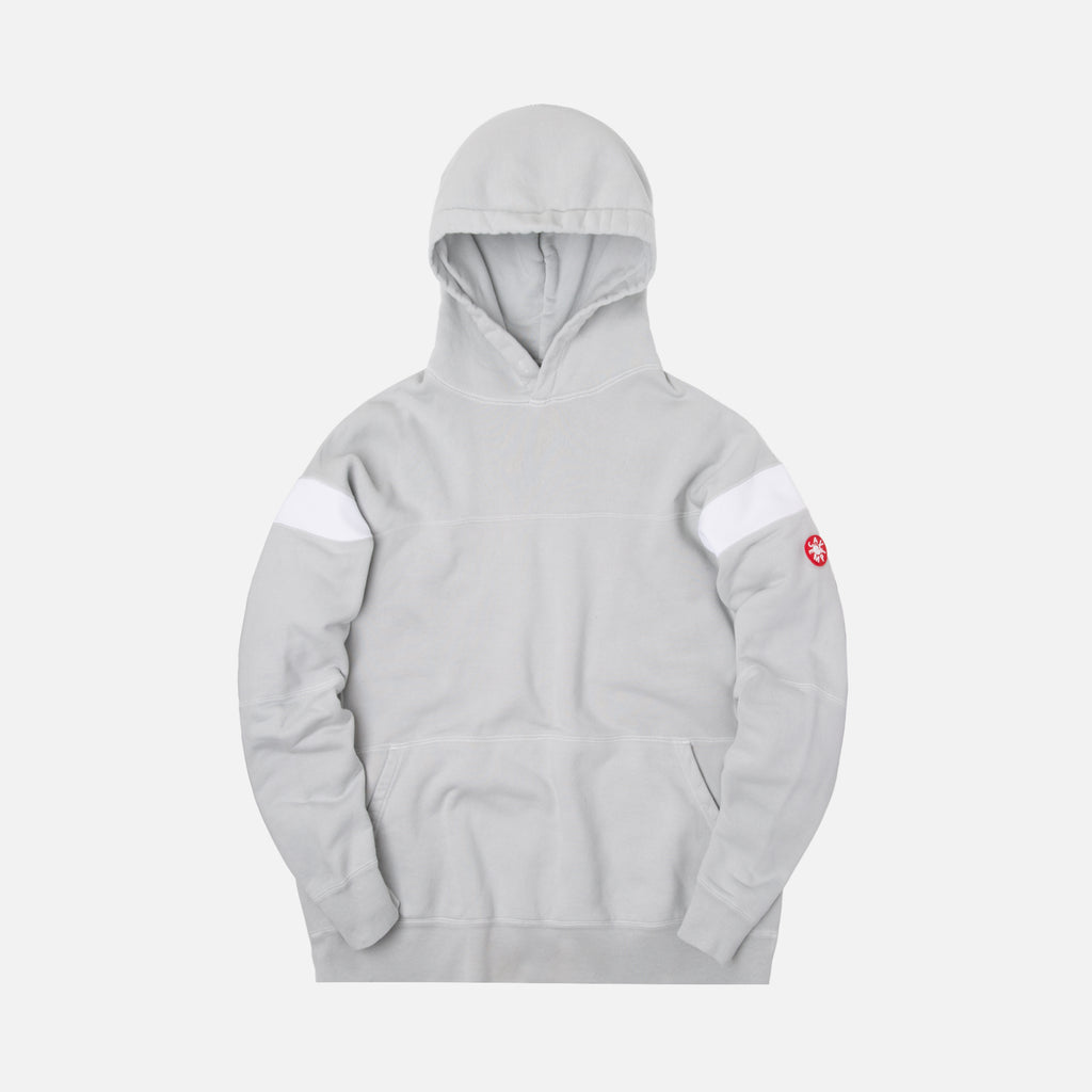 Cav Empt Overdye Panel Heavy Hoodie Grey Kith