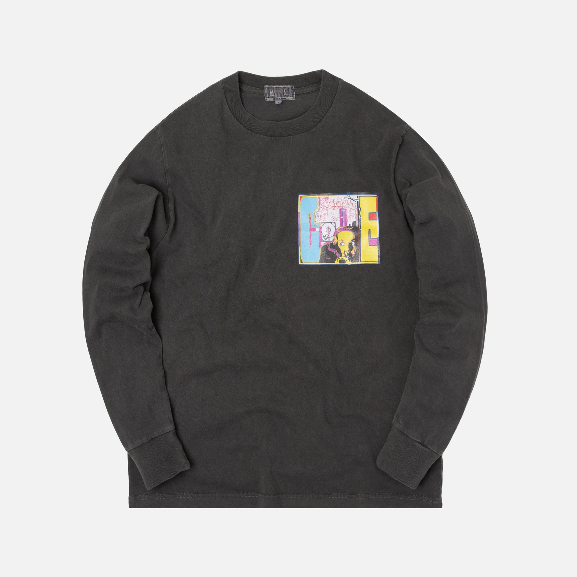 Cav Empt MD THINKtank L/S Tee - Charcoal