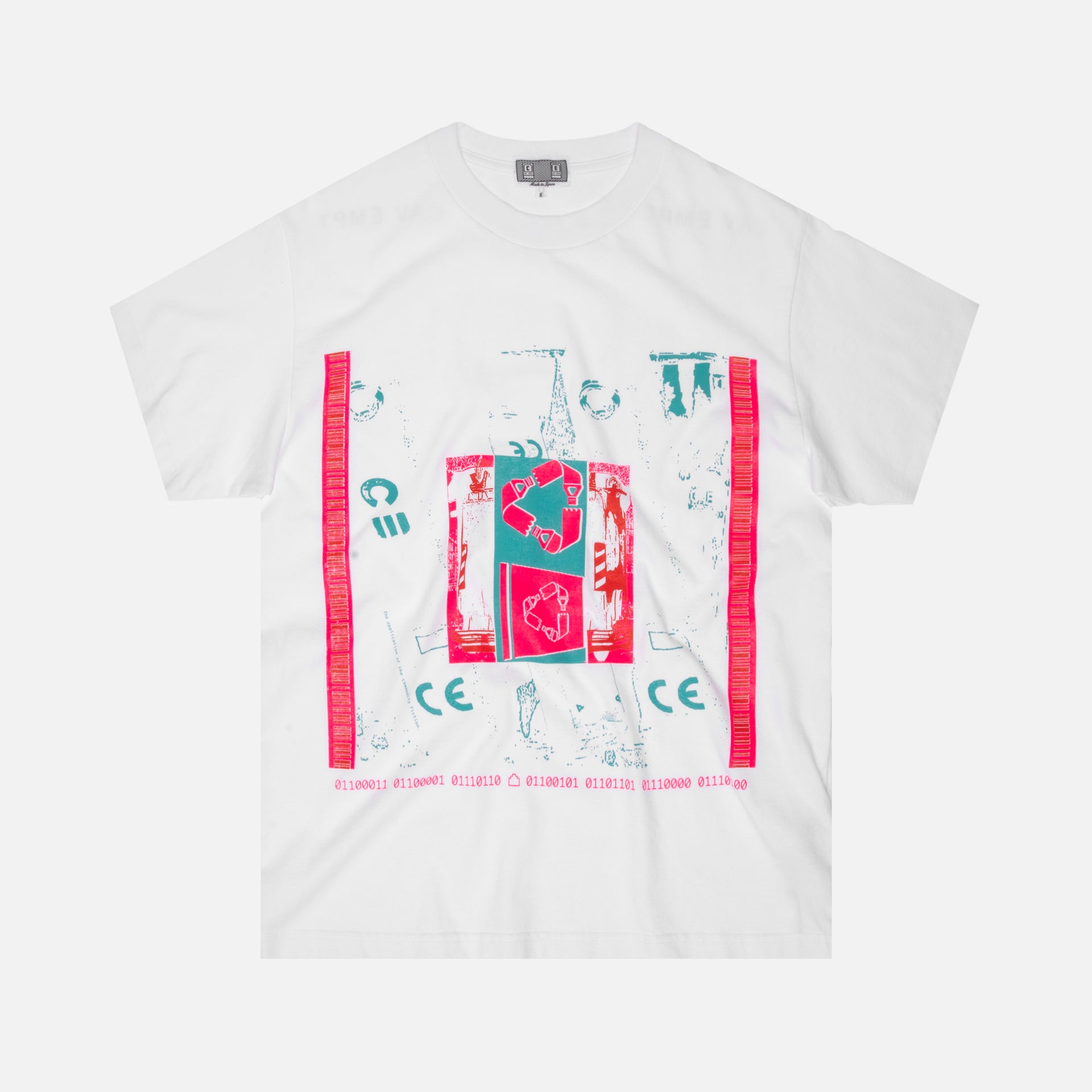 Cav Empt Dustbin Tee - White