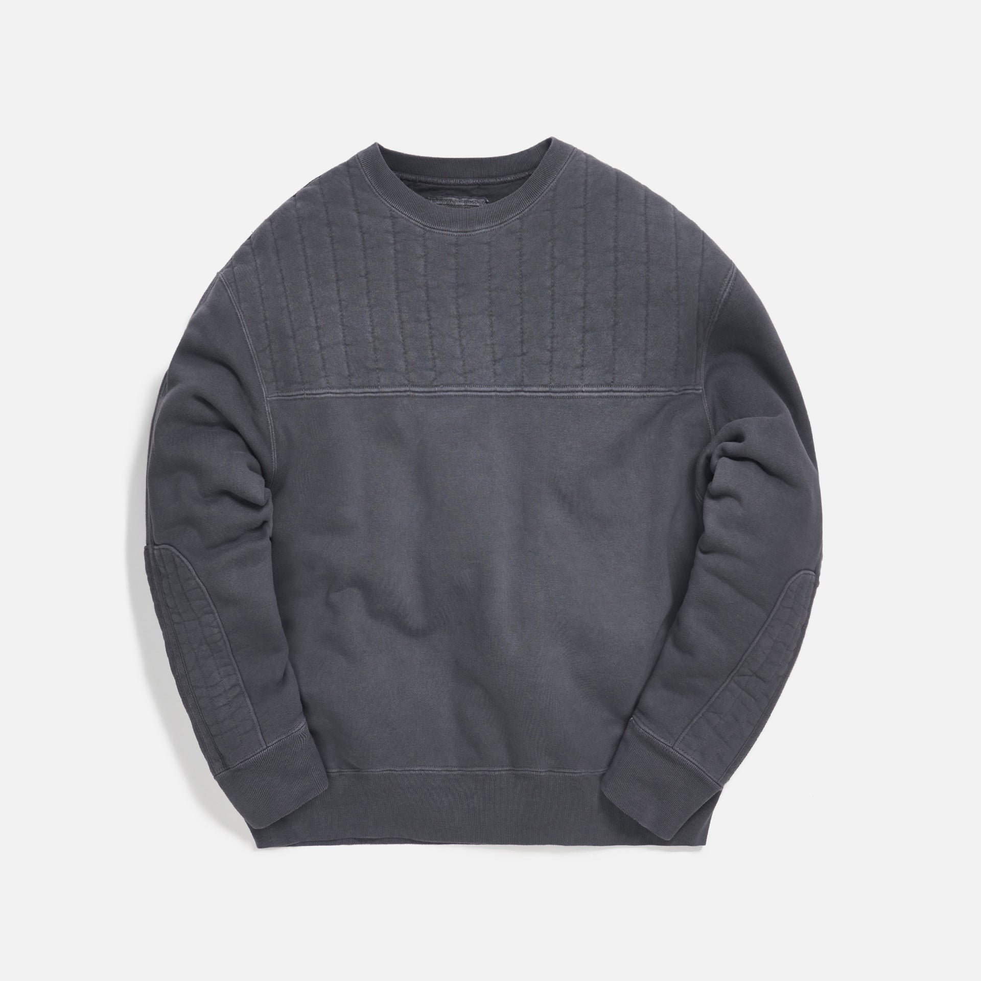 Cav Empt Overdye Pad Crewneck - Charcoal