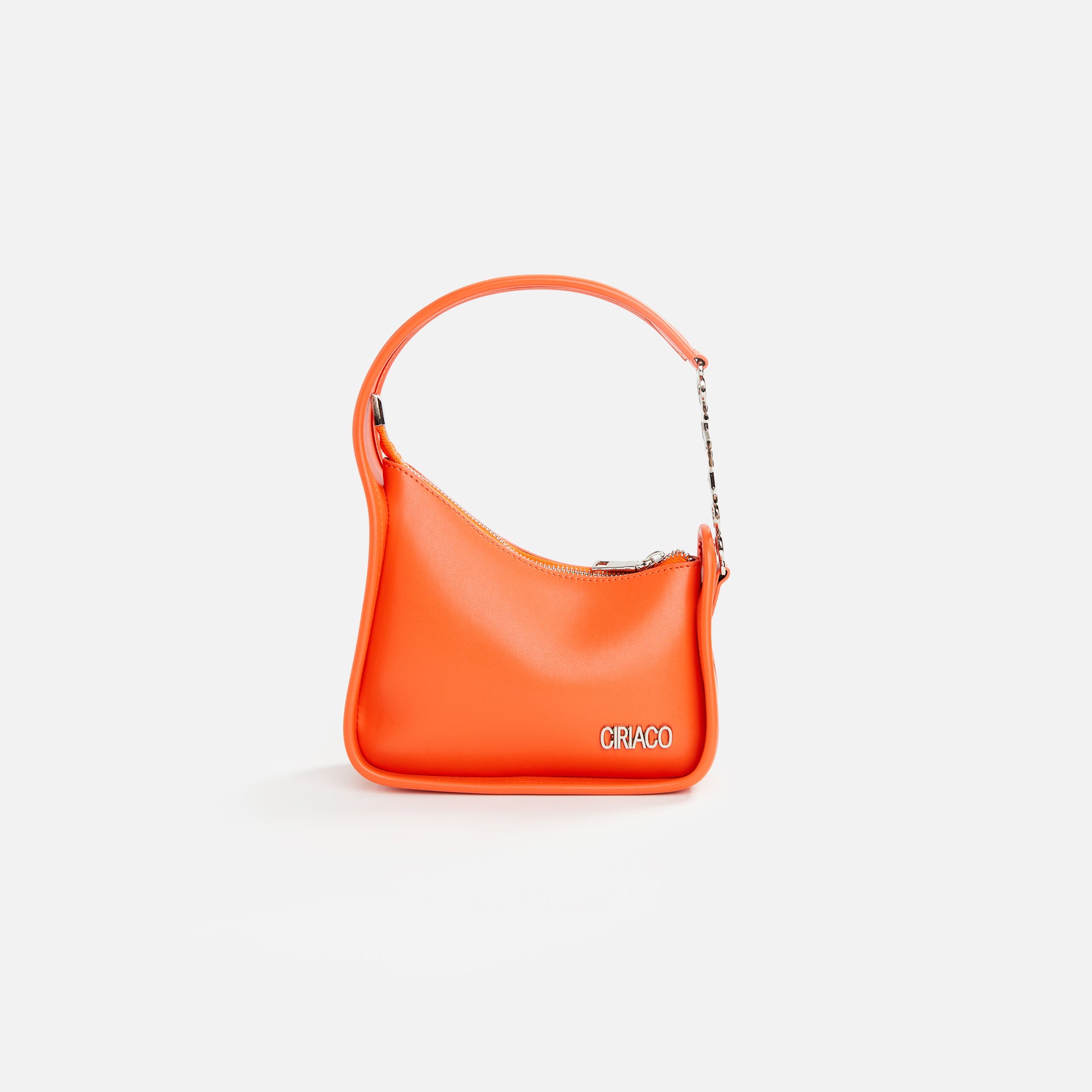 CIRIACO Exclusive Ashley Minimalist Baguette 2.0 Bag - Orange