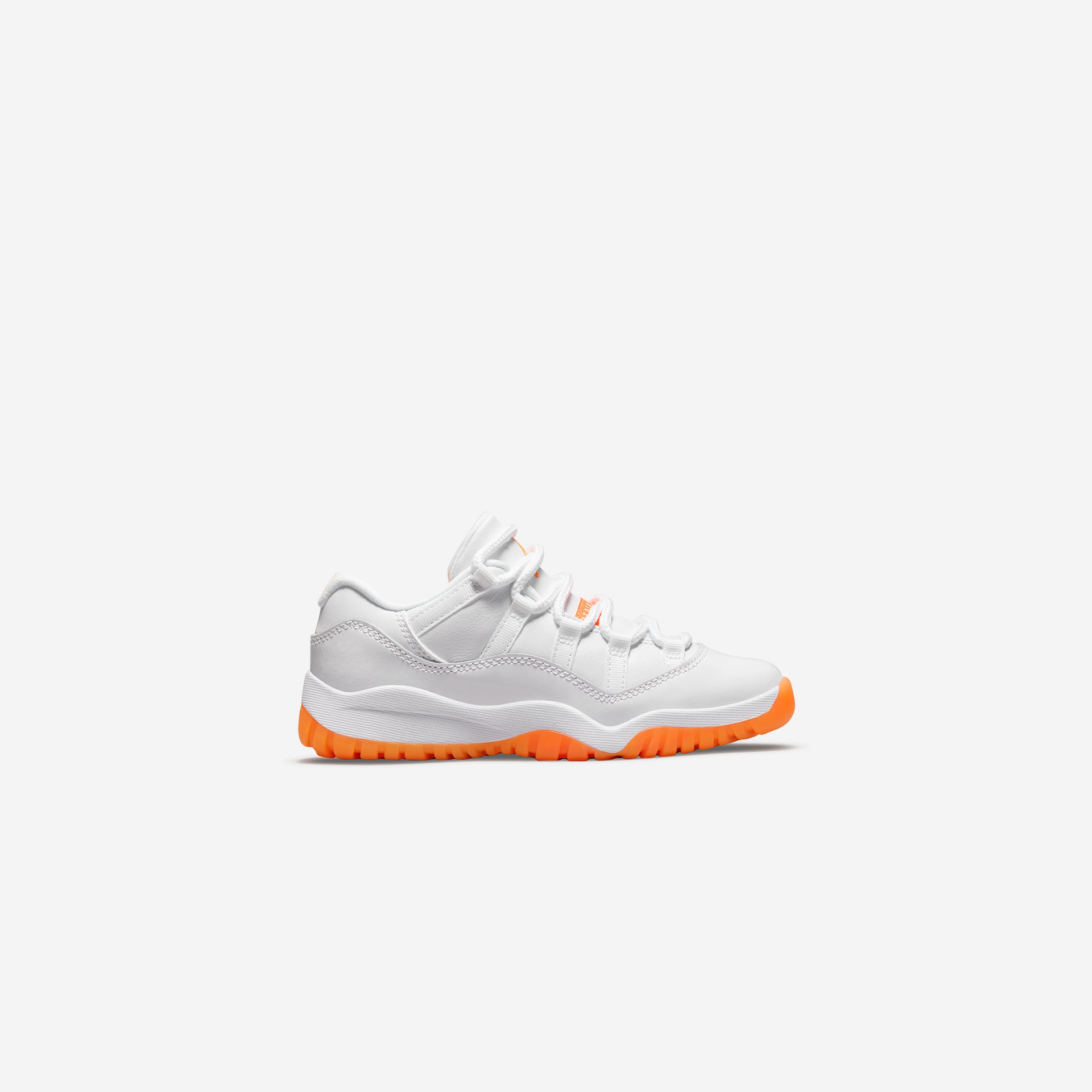 Nike Pre-School Air Jordan 11 Retro Low - White / Bright Citrus
