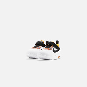 Nike Toddler Air Max Oketo D2N - White / Chrome Black / Laser Orange