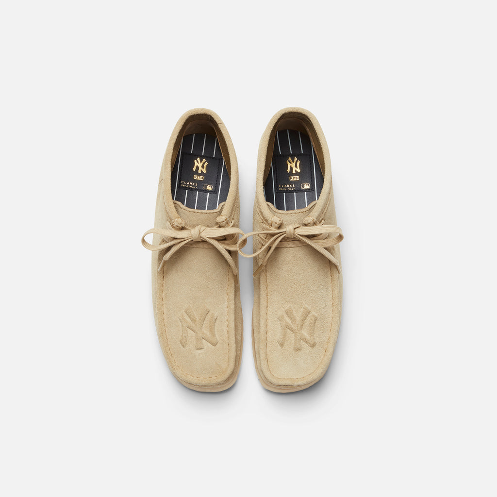 Kith & Clarks for New York Yankees Wallabee Boot - Maple Suede