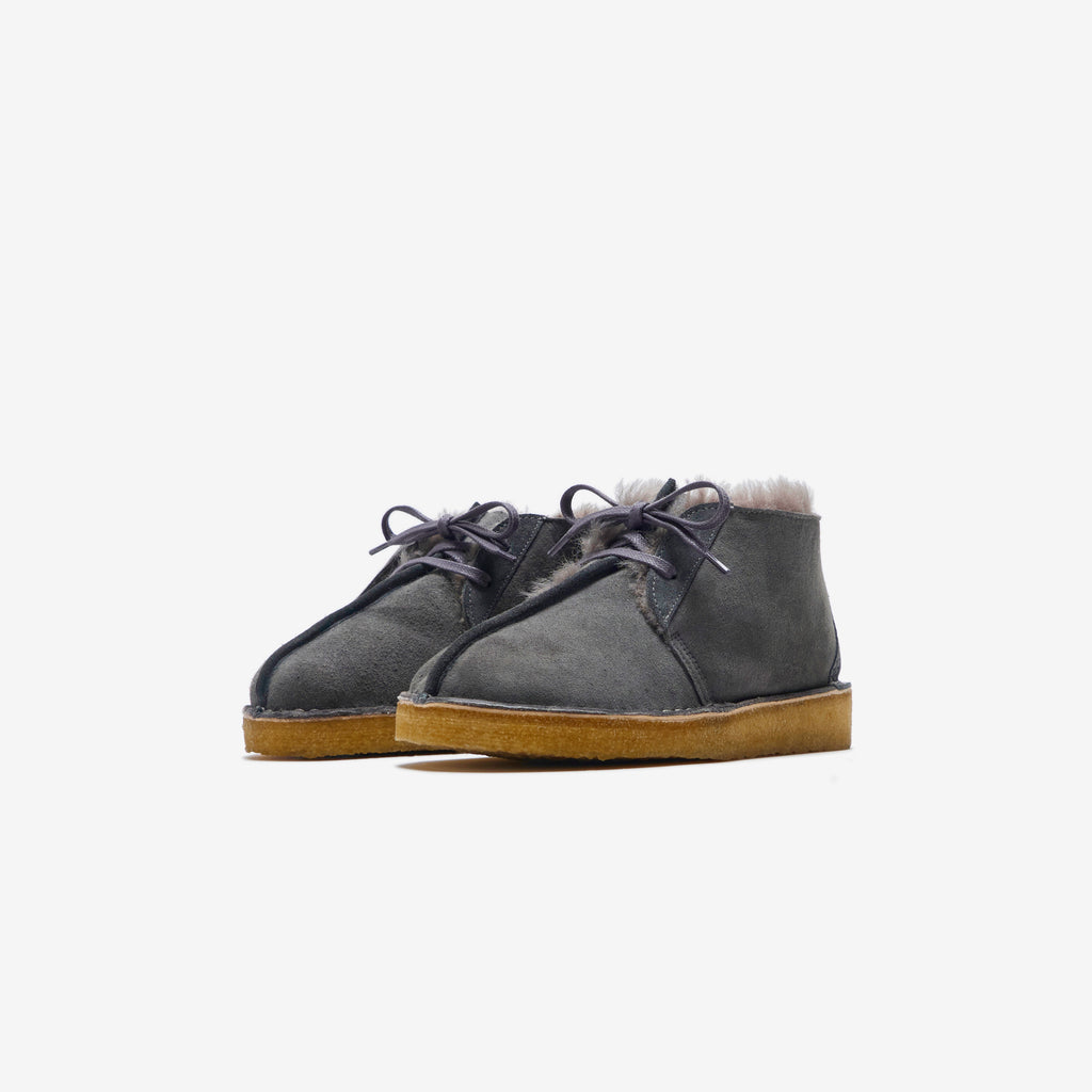 Clarks WL - Grey Suede – Kith