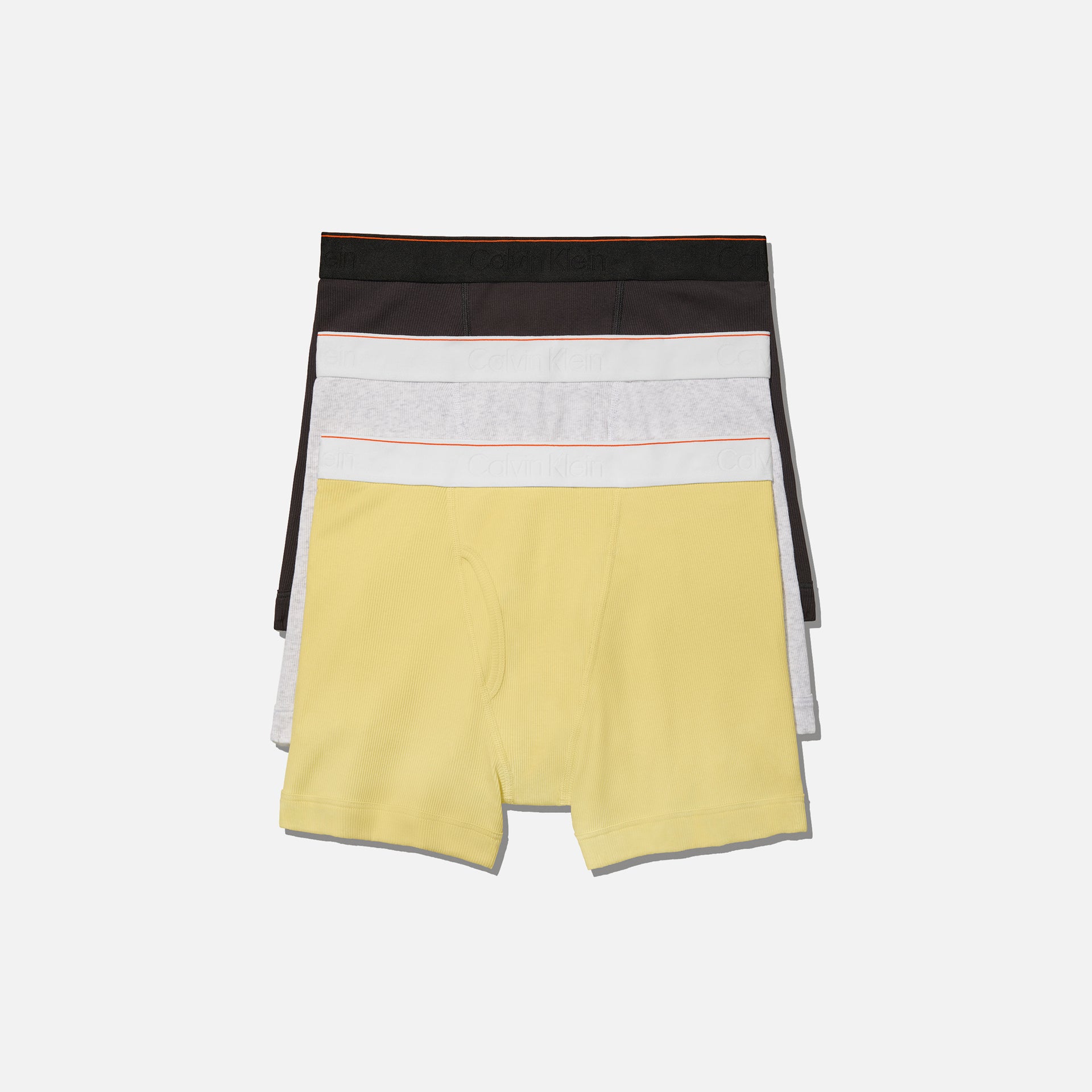 Calvin Klein x Heron Preston Boxer Brief 3 Pack - Pale Yellow / Heather / Black