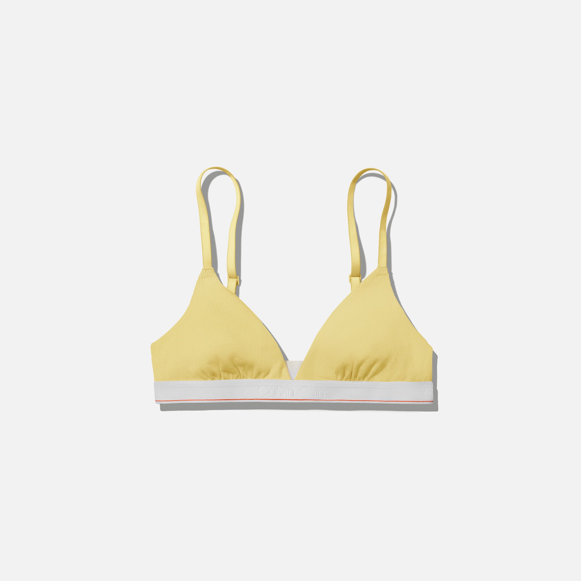 Calvin Klein x Heron Preston WMNS Triangle Bra - Pale Yellow