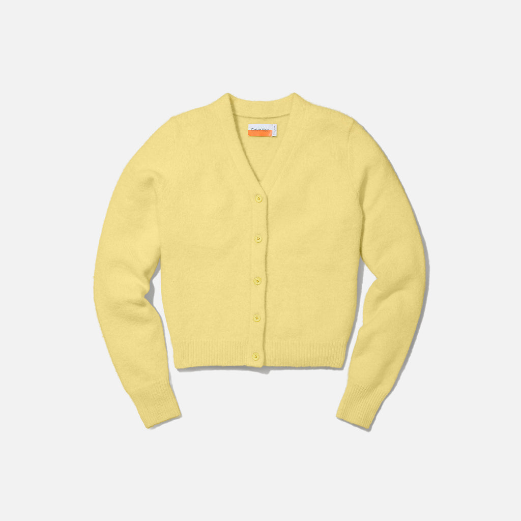 Calvin Klein x Heron Preston WMNS Cardigan - Pale Yellow