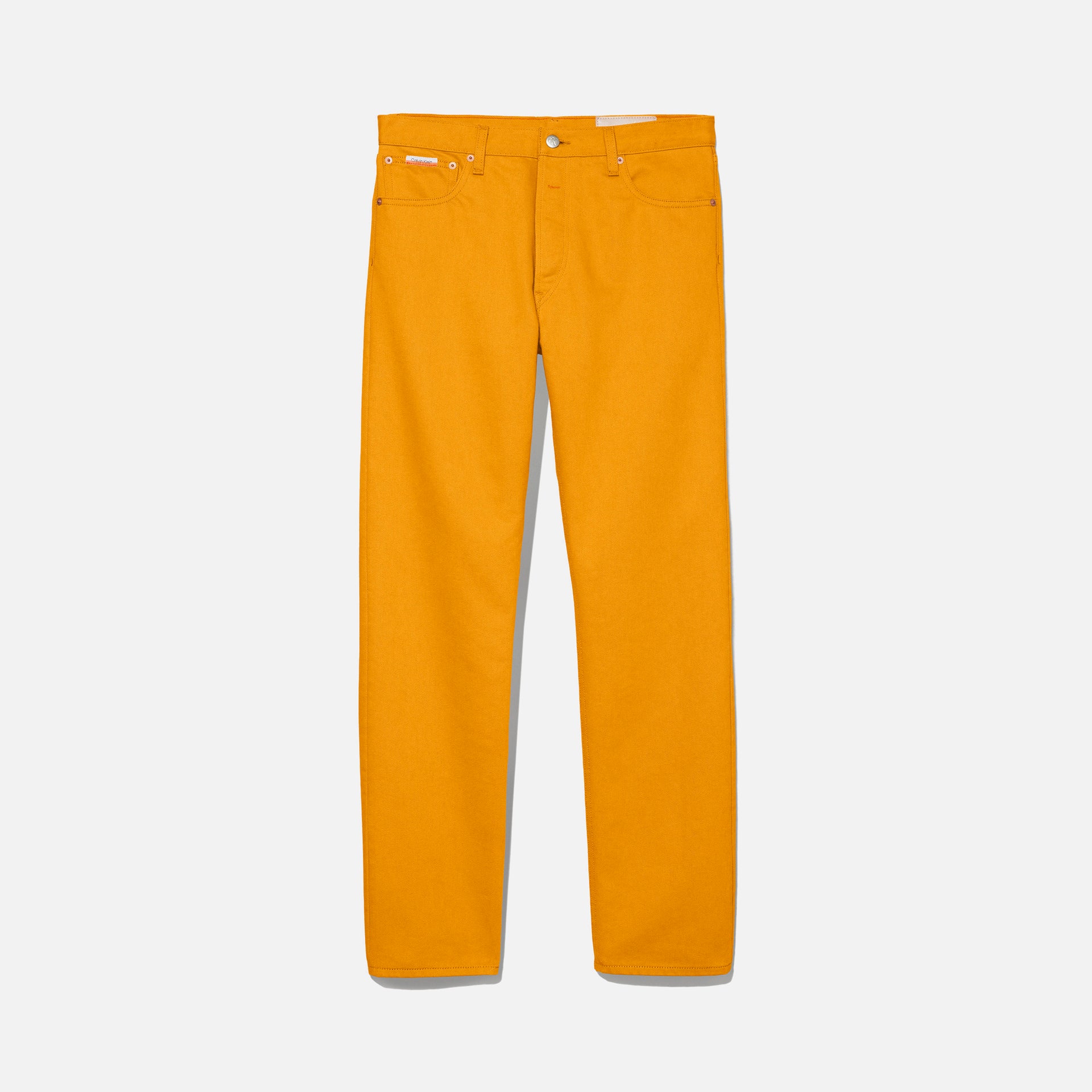 Calvin Klein x Heron Preston WMNS Straight Jean - Sunflower