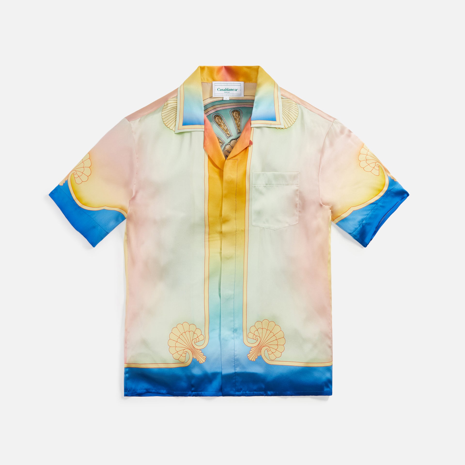 Casablanca Cuban Collar Shirt Nouveaux Reves - Multi