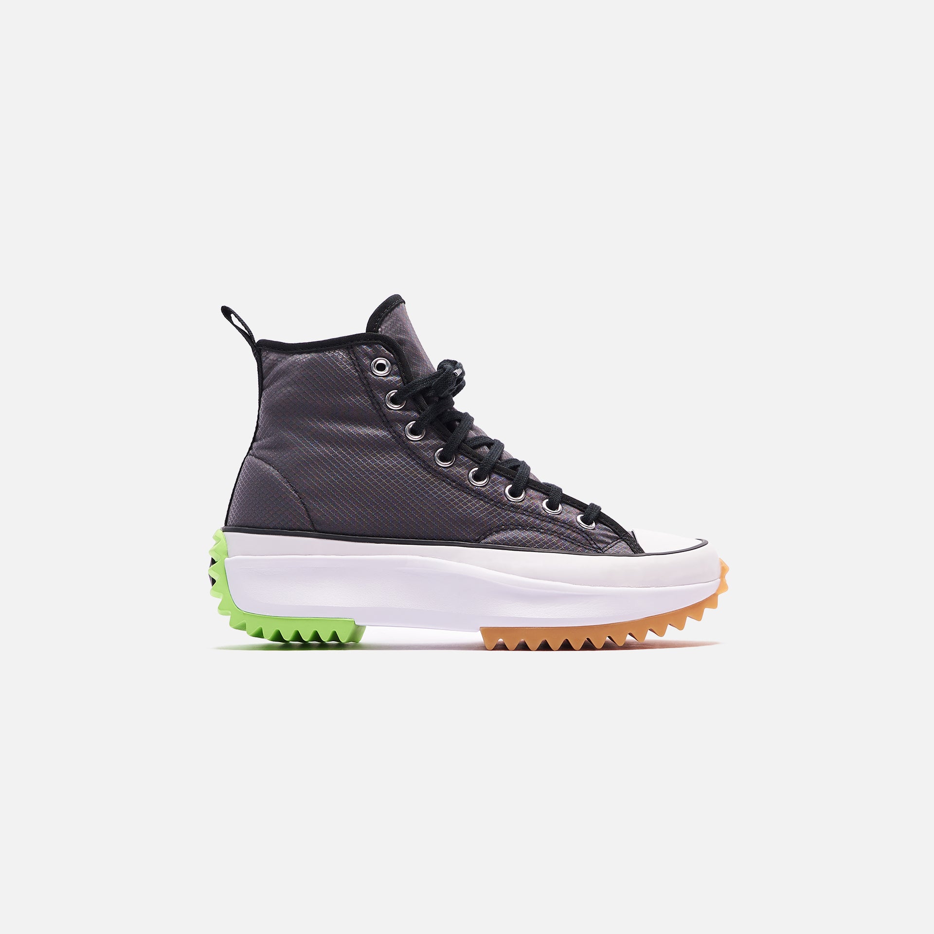 Converse Run Star Hike Mesh Hi - Black / White / Ghost Green