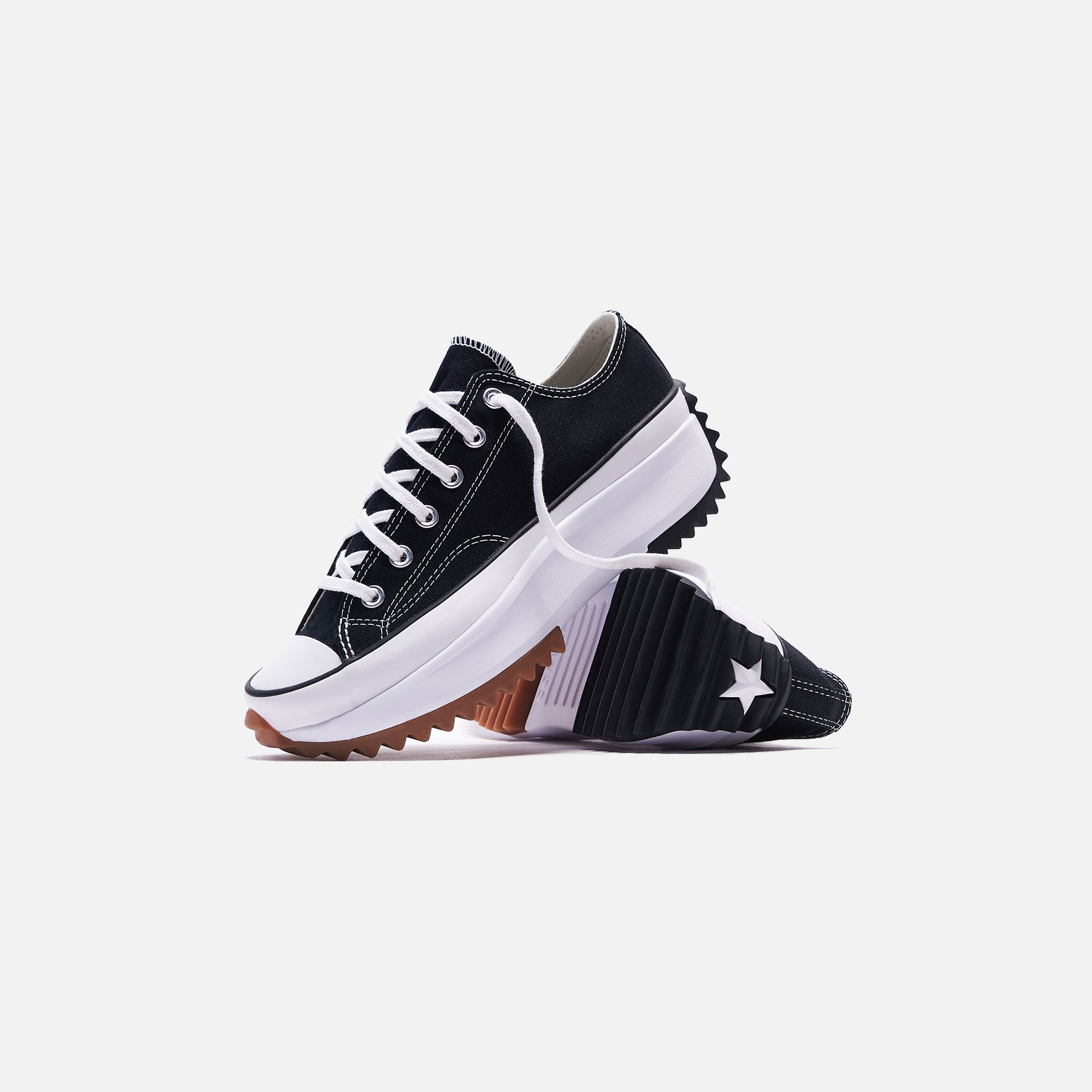 Converse Run Star Hike Ox - Black / White / Gum