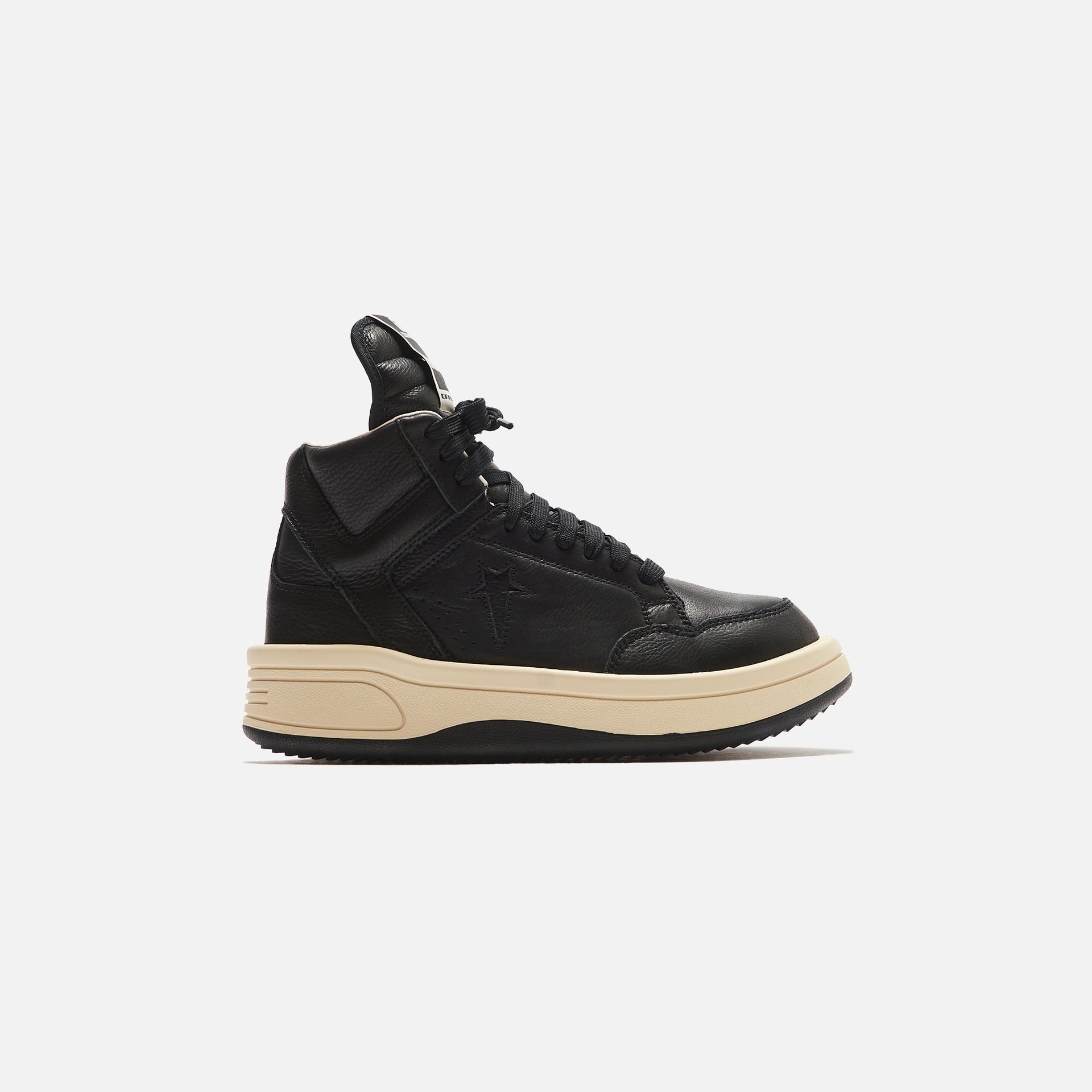 Converse x Rick Owens Turbowpn Mid - Black / Cloud Cream