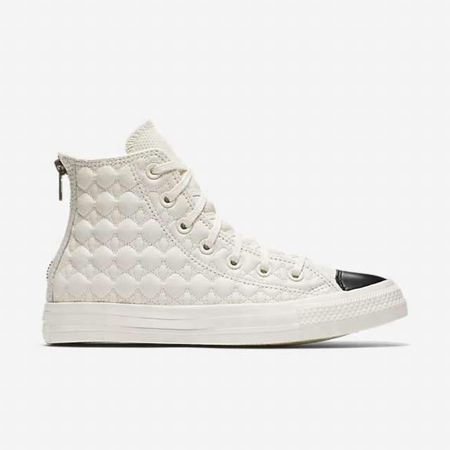 Converse CTAS Back Zip Egret - White / Black