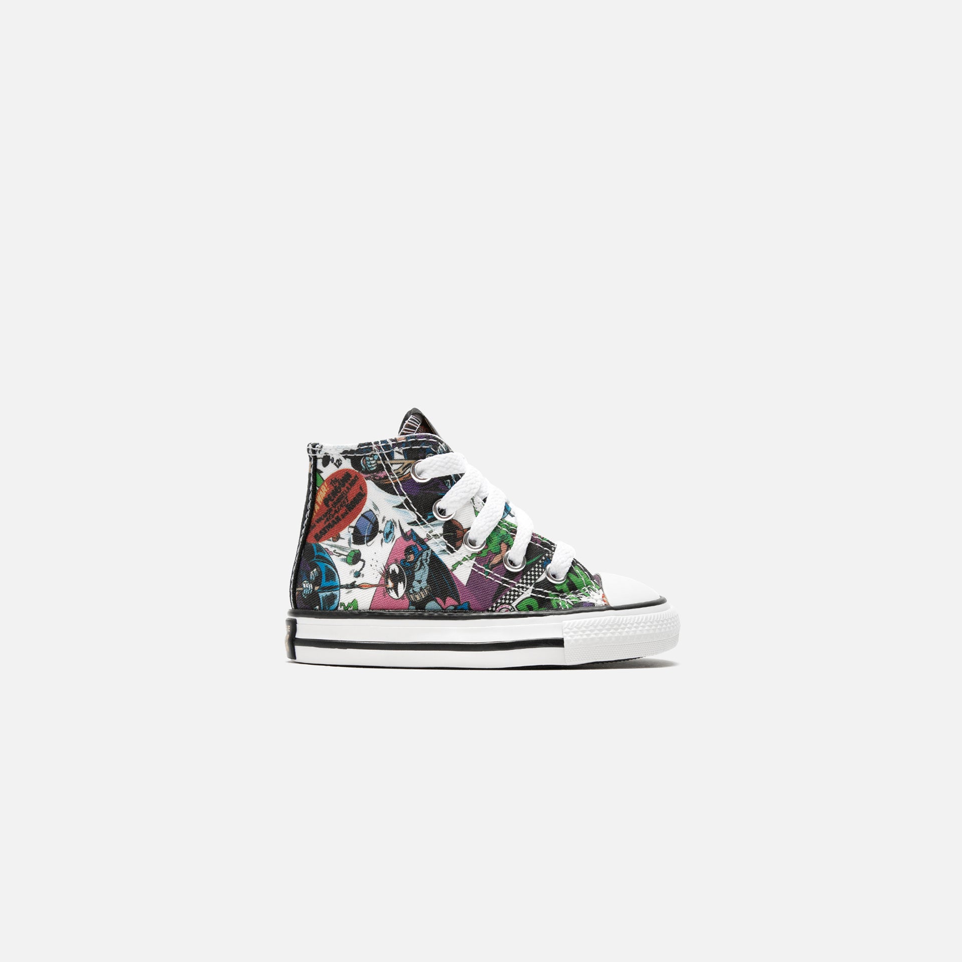 Converse x Batman Toddler CTAS High - White / Black / Multi