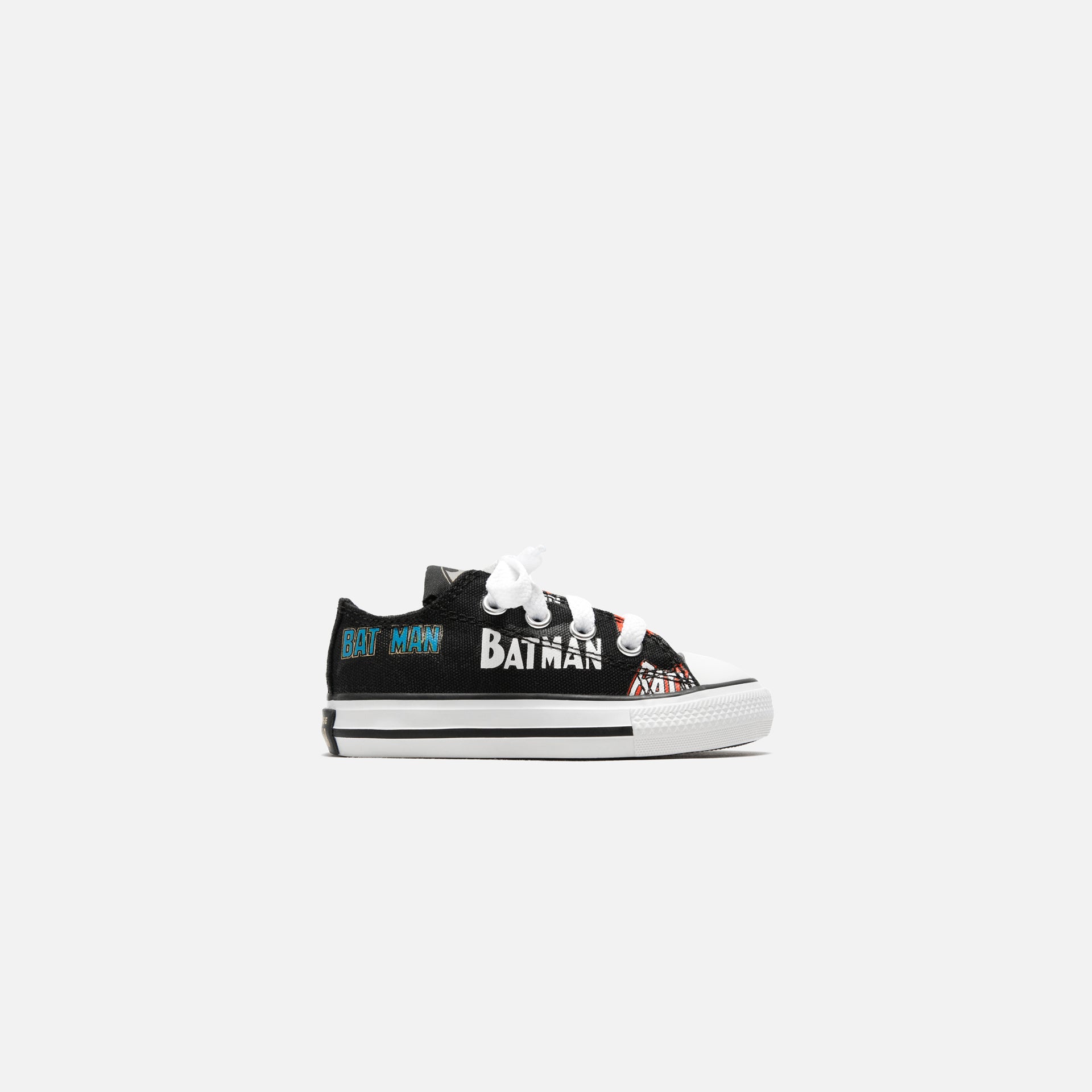 Converse x Batman Toddler CTAS Ox - Black / White / Multi