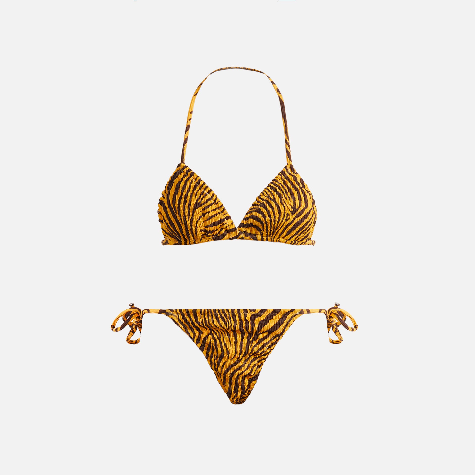 Reina Olga Concetta Bikini - Tiger Seersucker