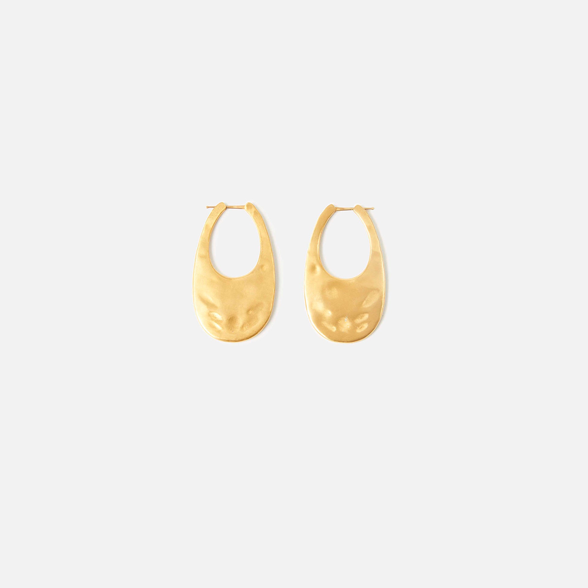 Coperni Medium Swipe Earring - Gold