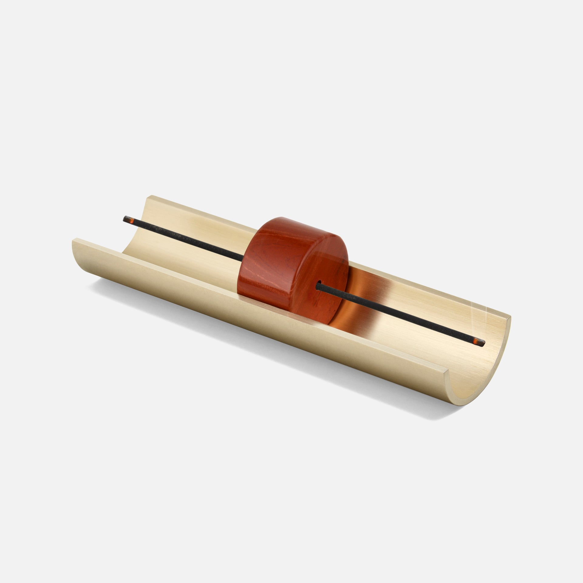 Cinnamon Projects Circa Incense Burner - Red Jasper