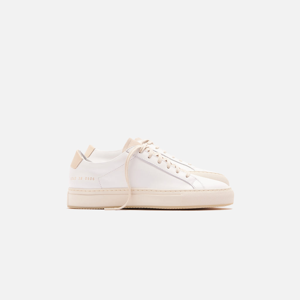 Common projects discount retro low white