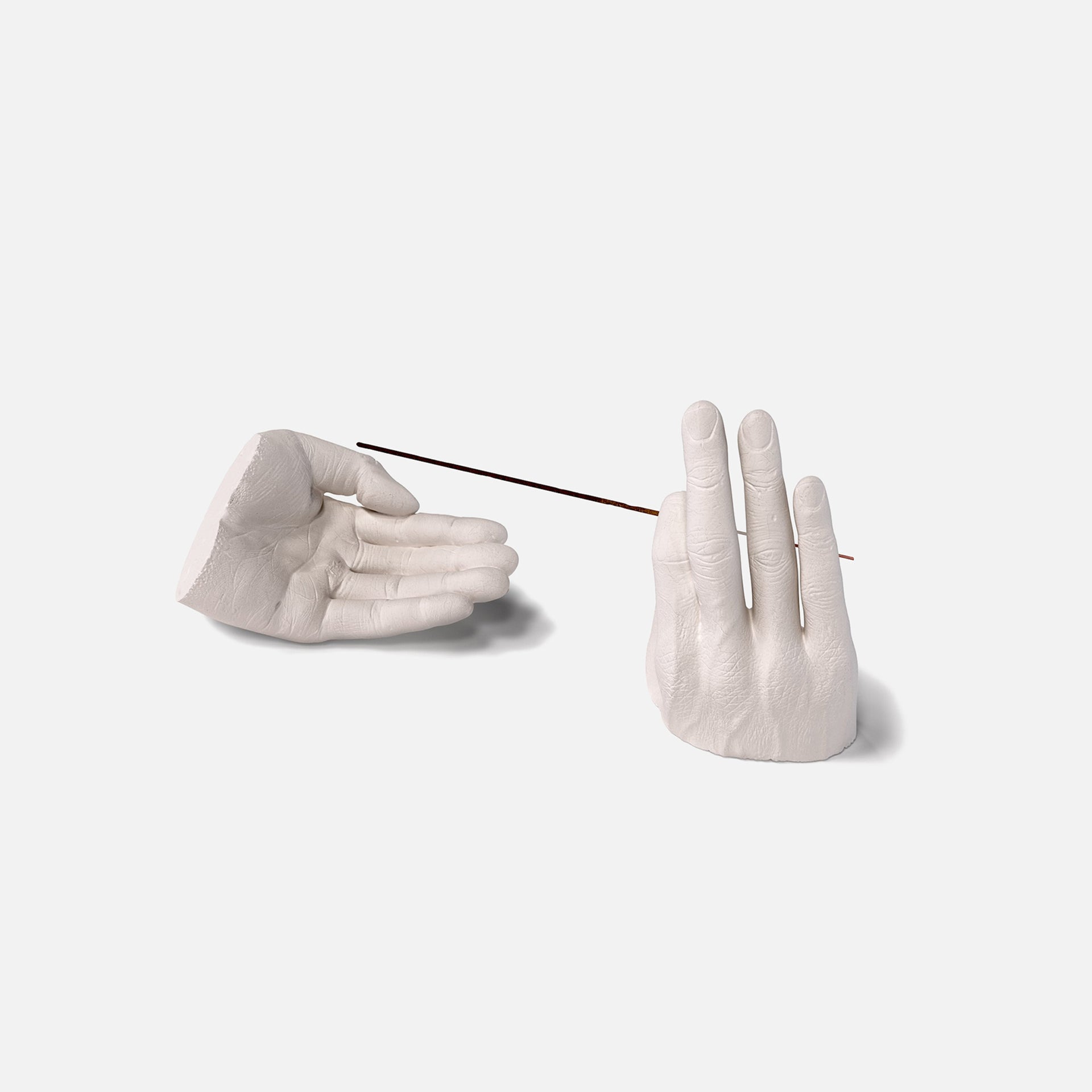 Curves By Sean Brown Casted Hands Incense Holder