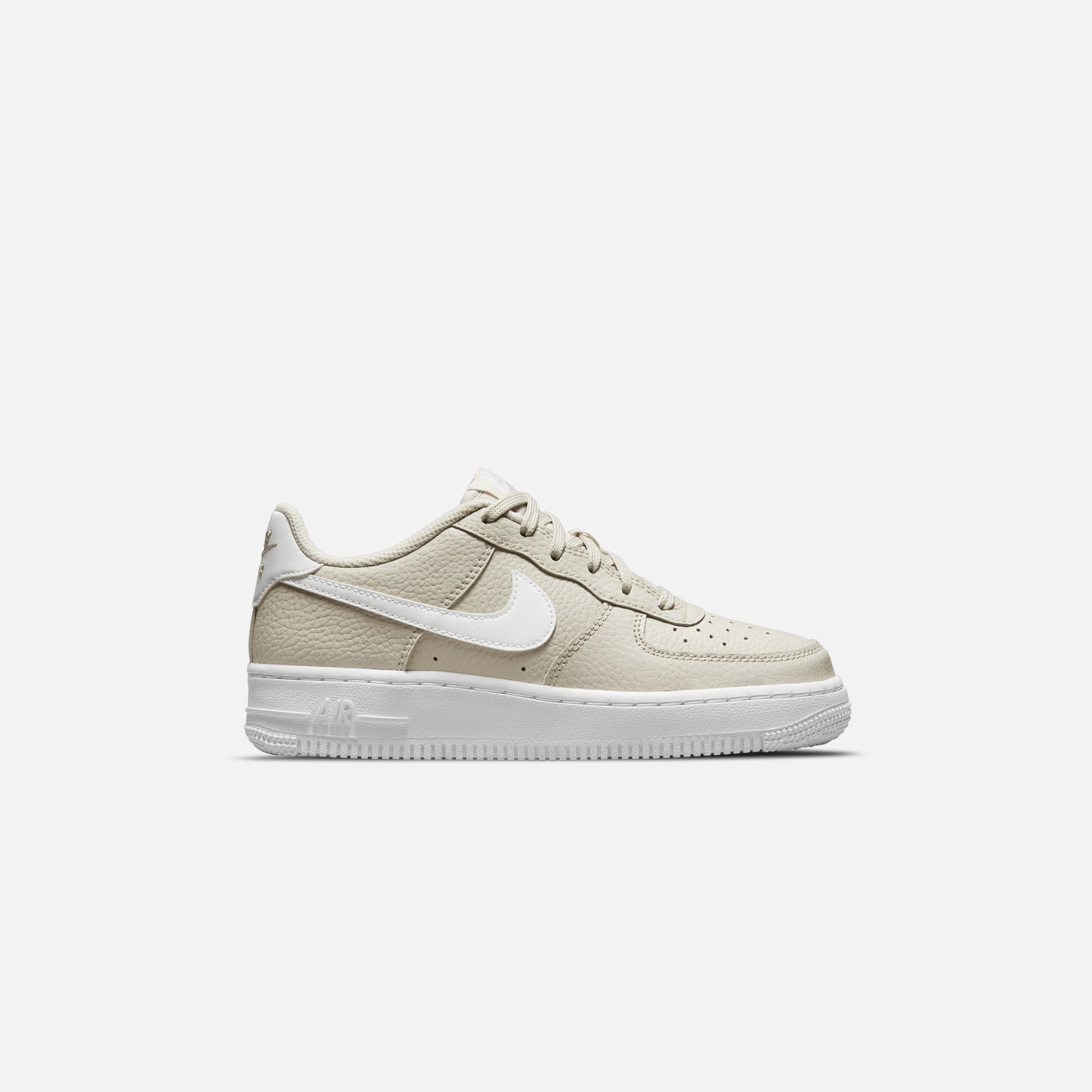 Nike Grade School Air Force 1 - Light Bone / White