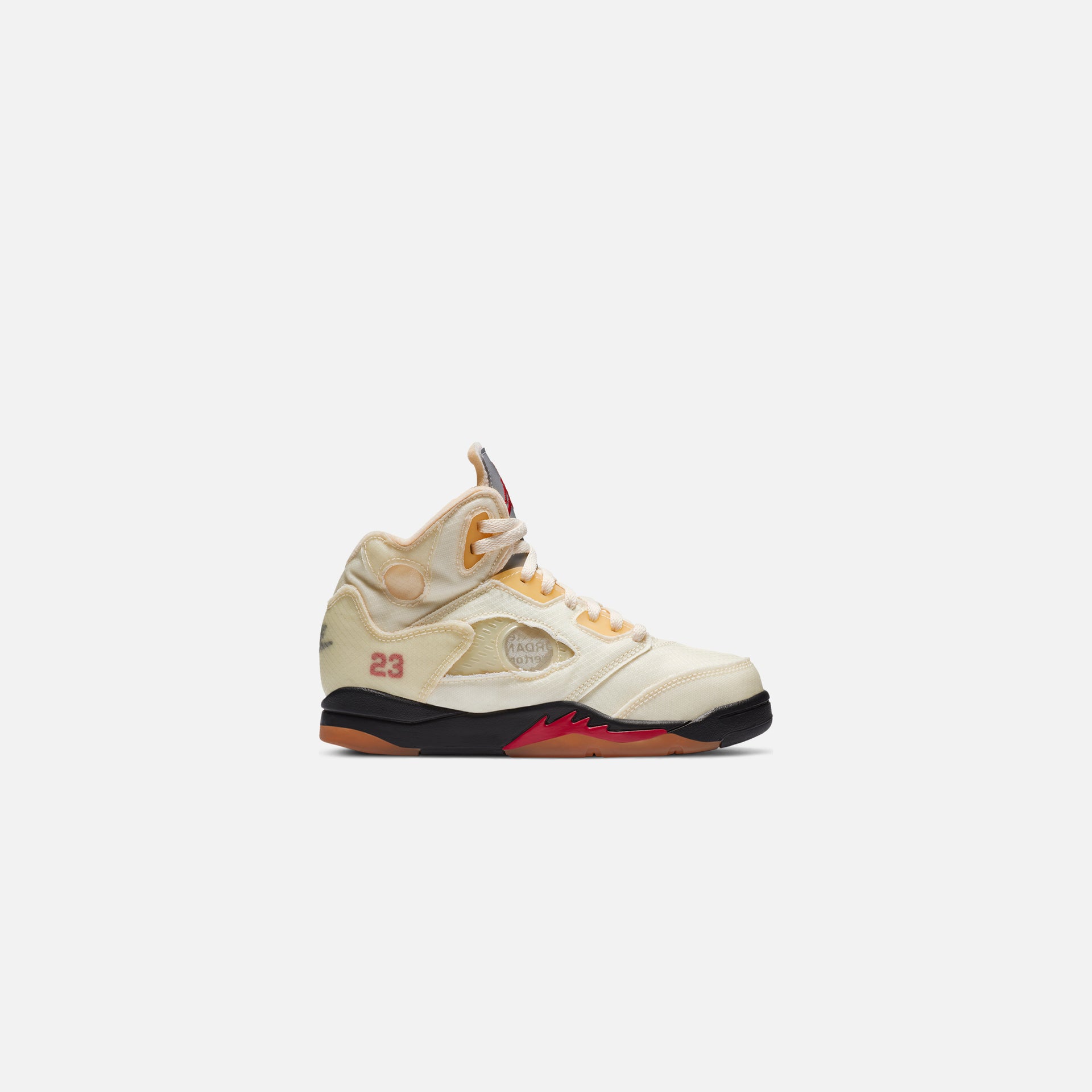 Nike Pre-School Air Jordan 5 Retro SE - Sail / Fire Red / Muslin / Black