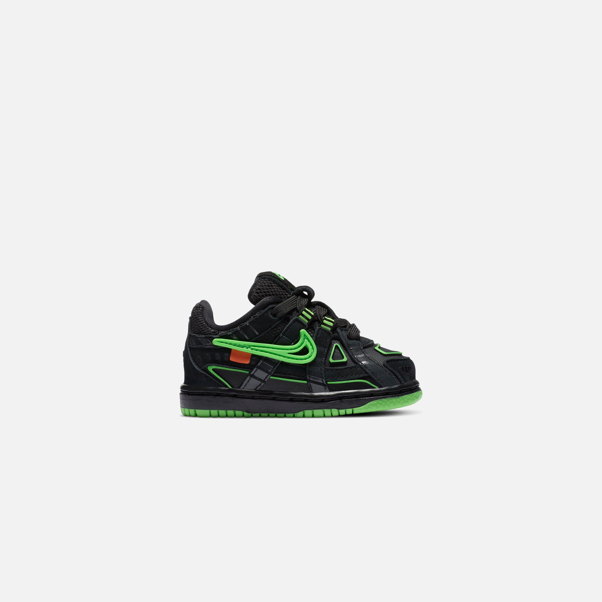 Nike x Off White Toddler Rubber Dunk - Green Strike / Black / White