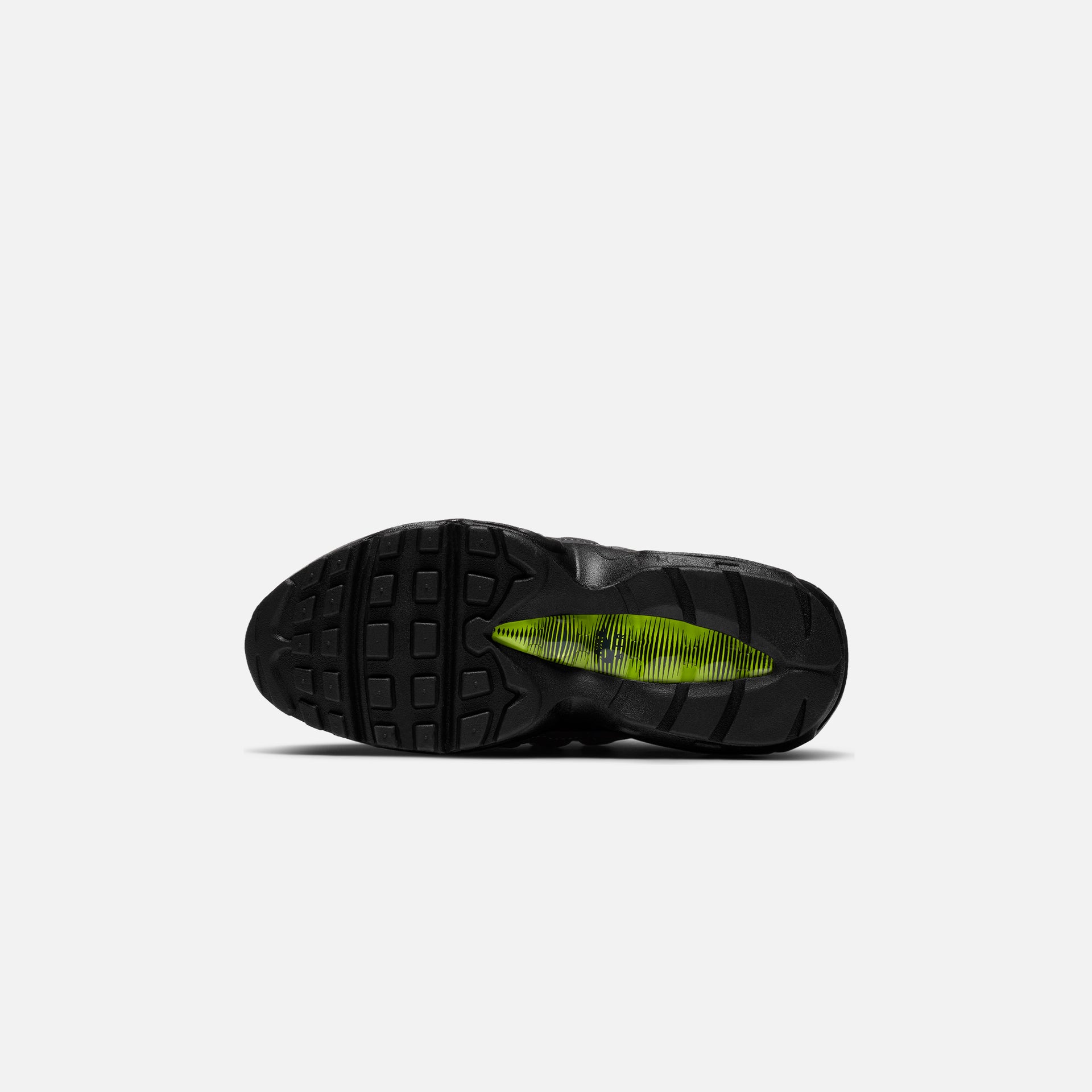 Nike Grade School Air Max 95 OG - Black / Neon Yellow / Light Graphite