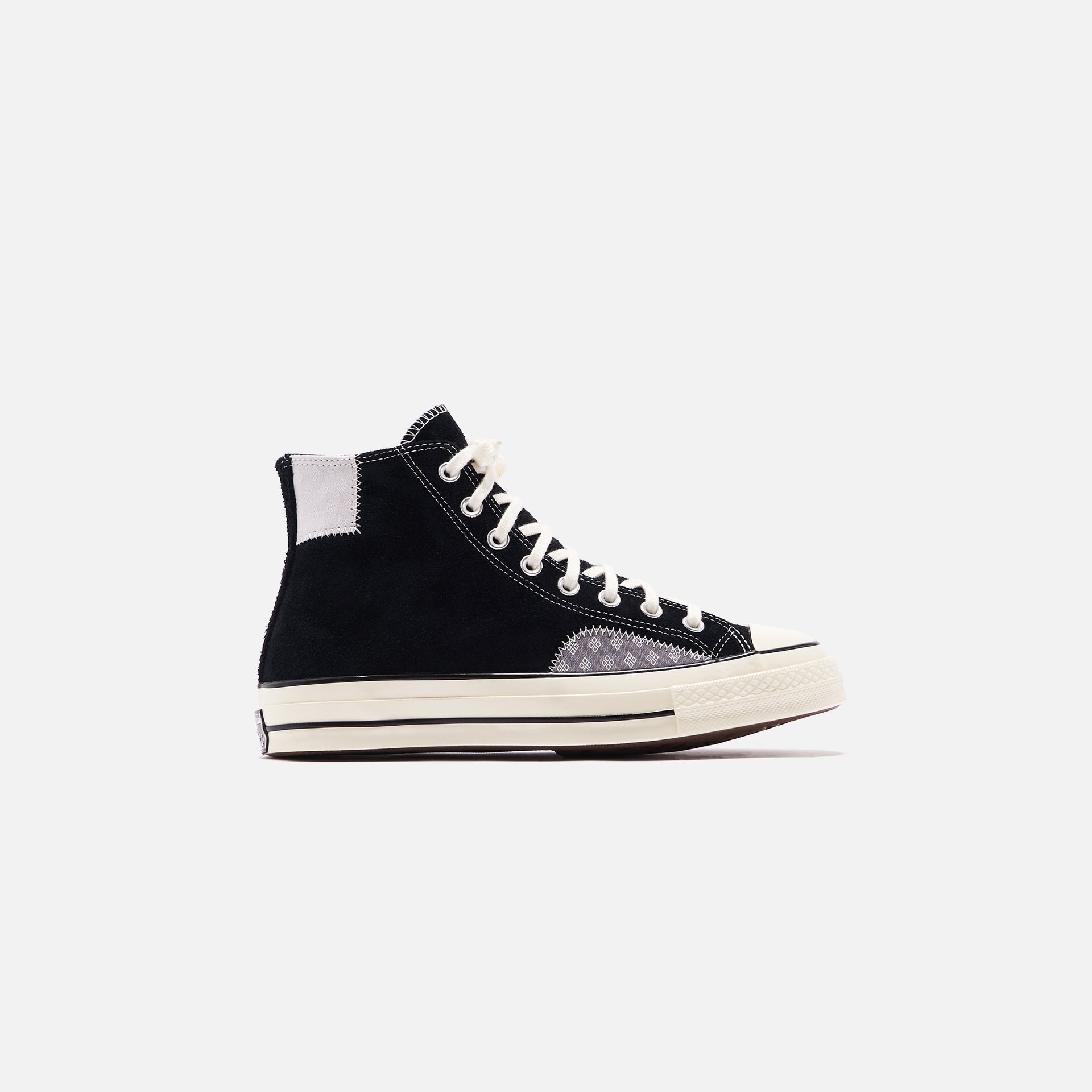Converse Chuck 70 Twisted Prep Patchwork High - Black / Mouse / Egret