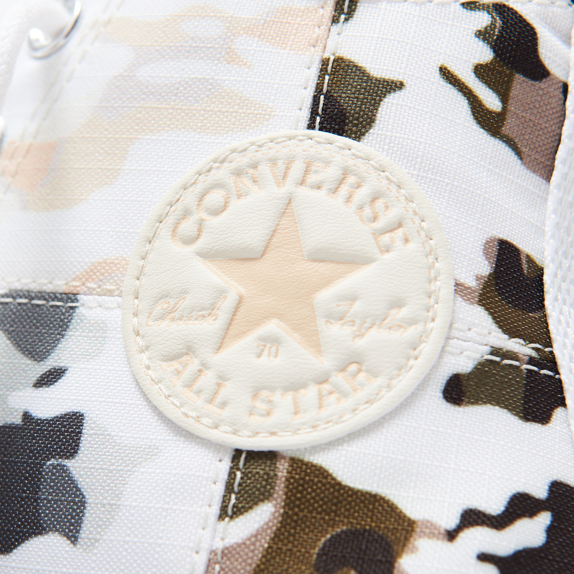 Converse Chuck 70 Blocked Camo - White / Carbon Grey / Egret