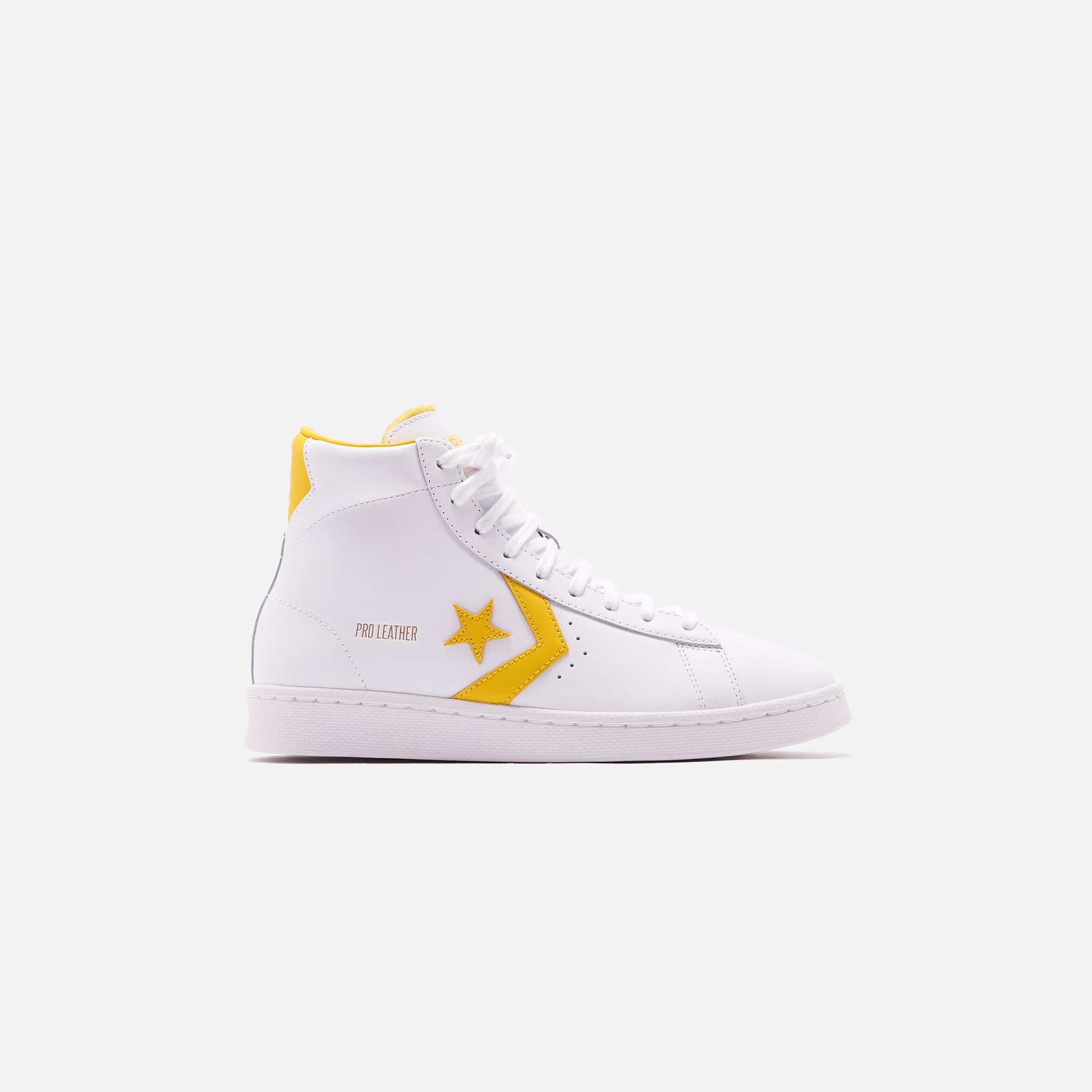 Converse Pro Leather High - White / Amarillo