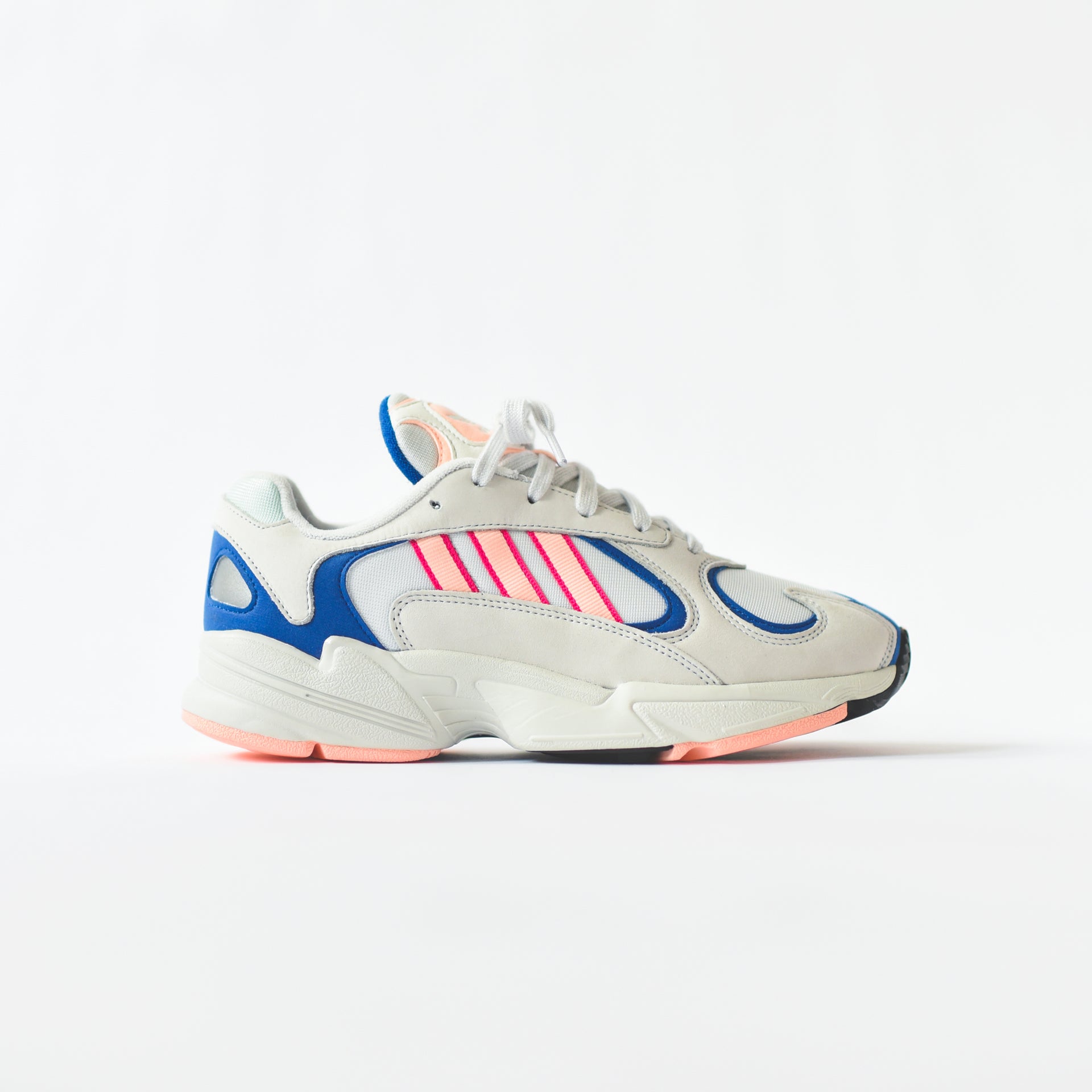 adidas Originals Yung 1 - Crystal White / Clear Orange / Collegiate Royal