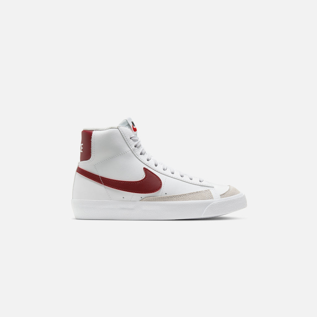 Nike Grade School Blazer Mid 77 Team Red White Black Kith