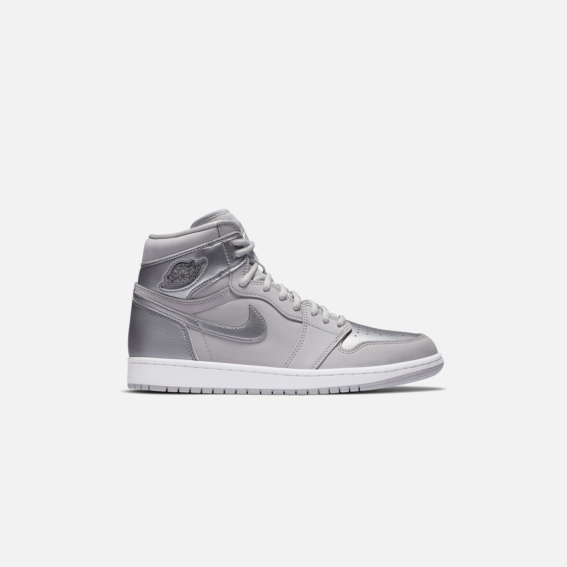 Nike Air Jordan 1 High OG - Neutral Grey / Metallic Silver / White
