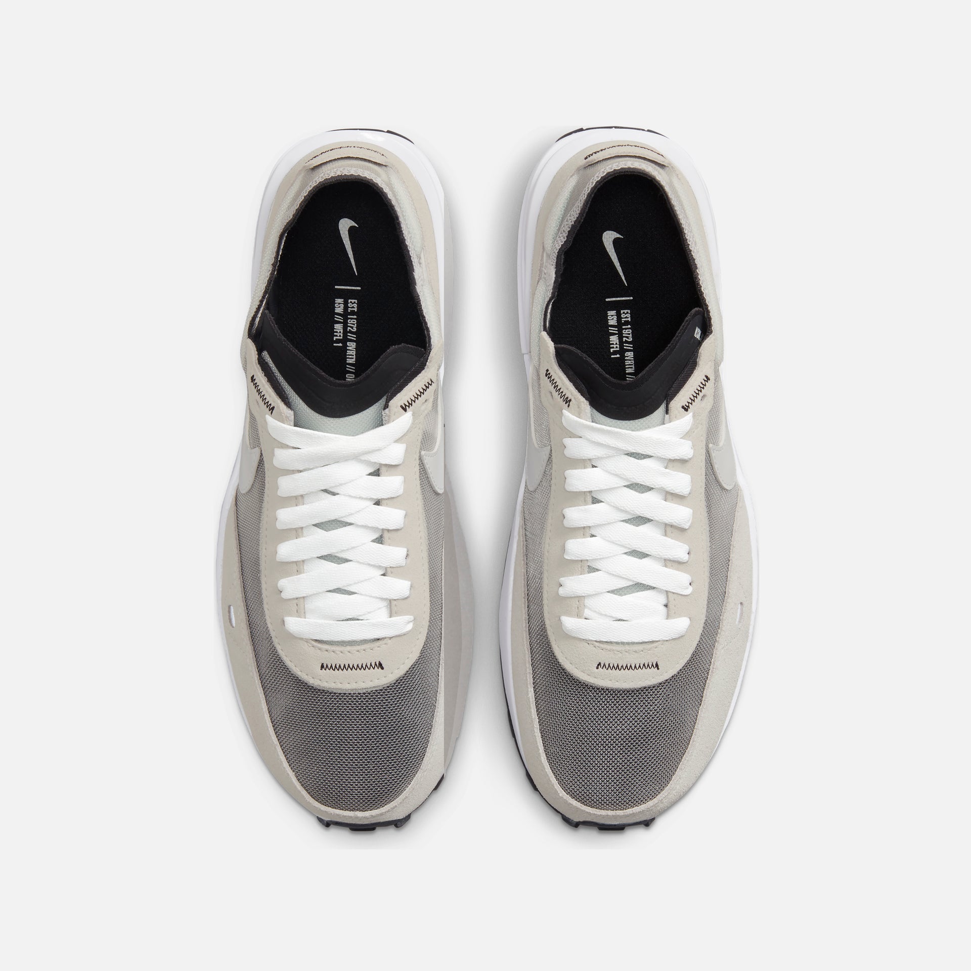 Nike WMNS Waffle One - Summit White / White / Black / Orange