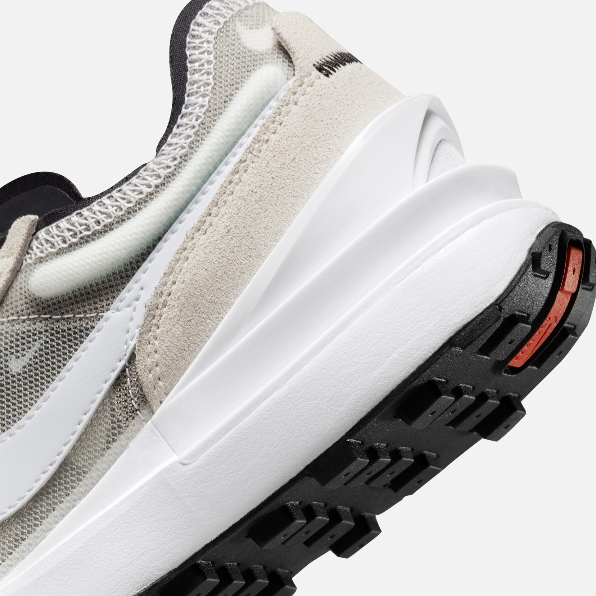 Nike WMNS Waffle One - Summit White / White / Black / Orange