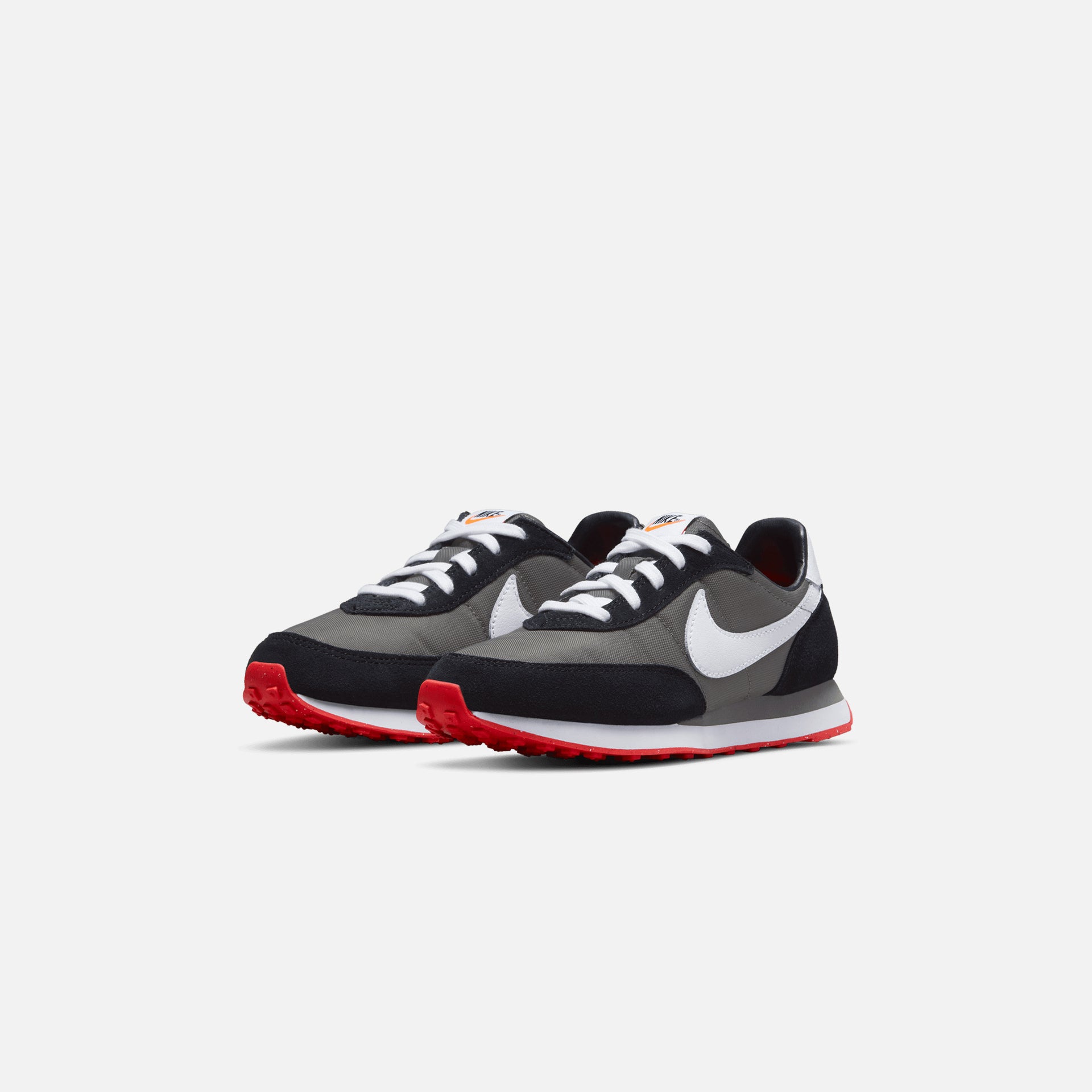 Nike Kids Waffle Trainer 2 - Flat Pewter / White / Black / Siren Red